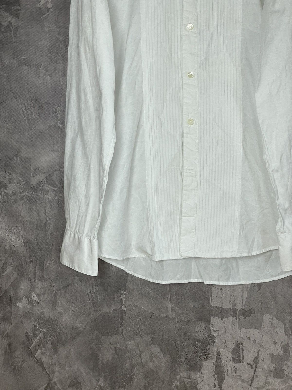 Etro ETRO Milano Button up Shirt Striped Cotton Size US L / EU 52-54 / 3 - 5 Thumbnail