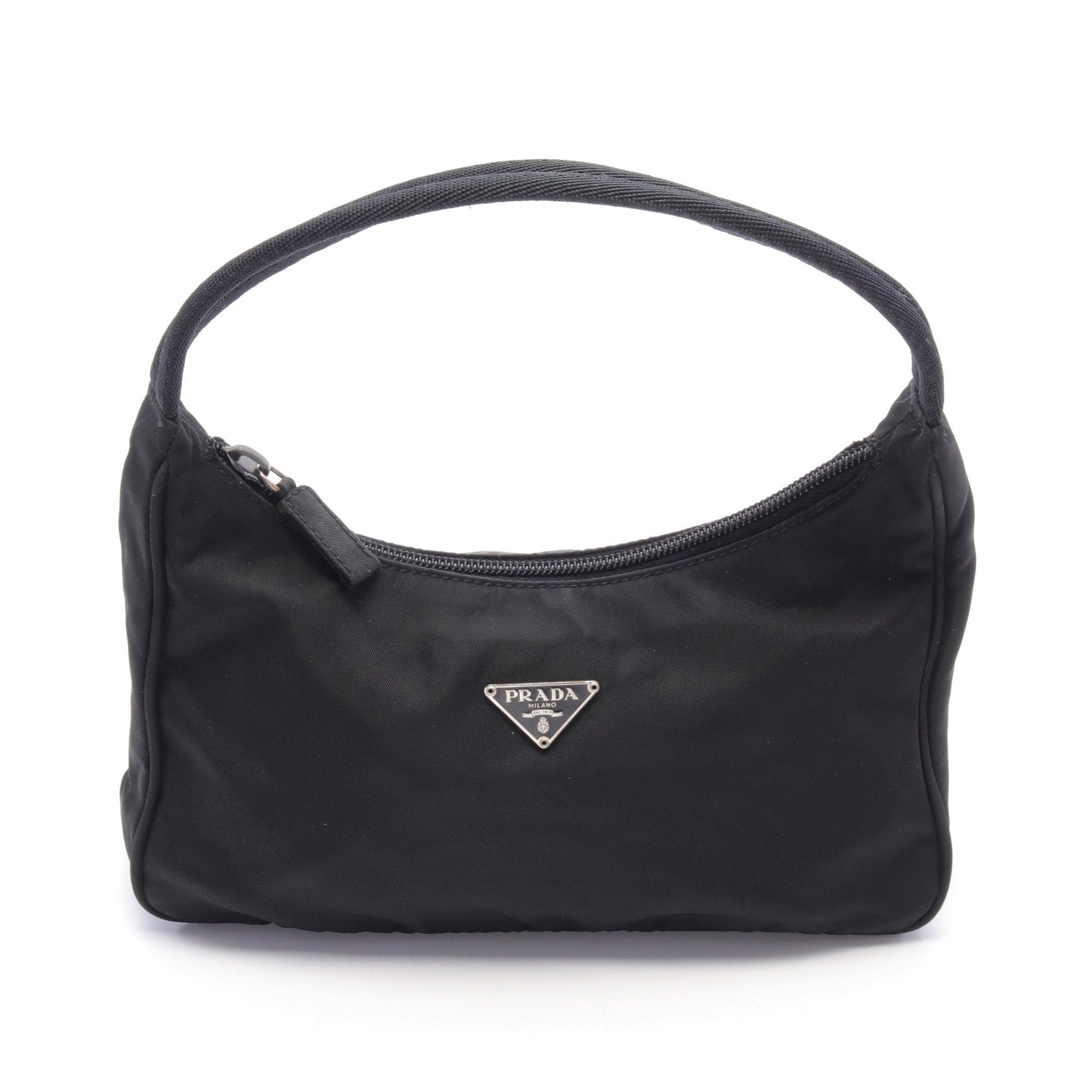 Prada Prada Handbag Nylon Black Size ONE SIZE - 1 Thumbnail