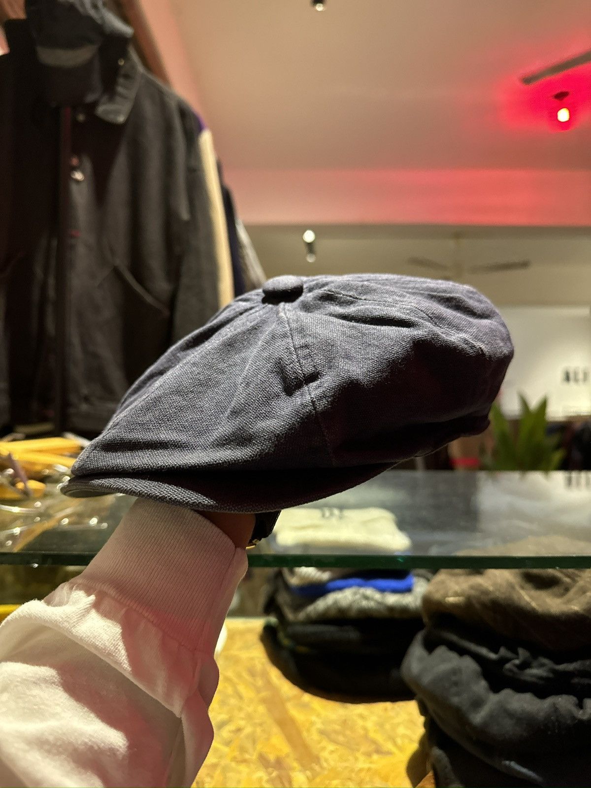Japanese Brand Working Class Hero Denim flat hat Size ONE SIZE - 1 Thumbnail