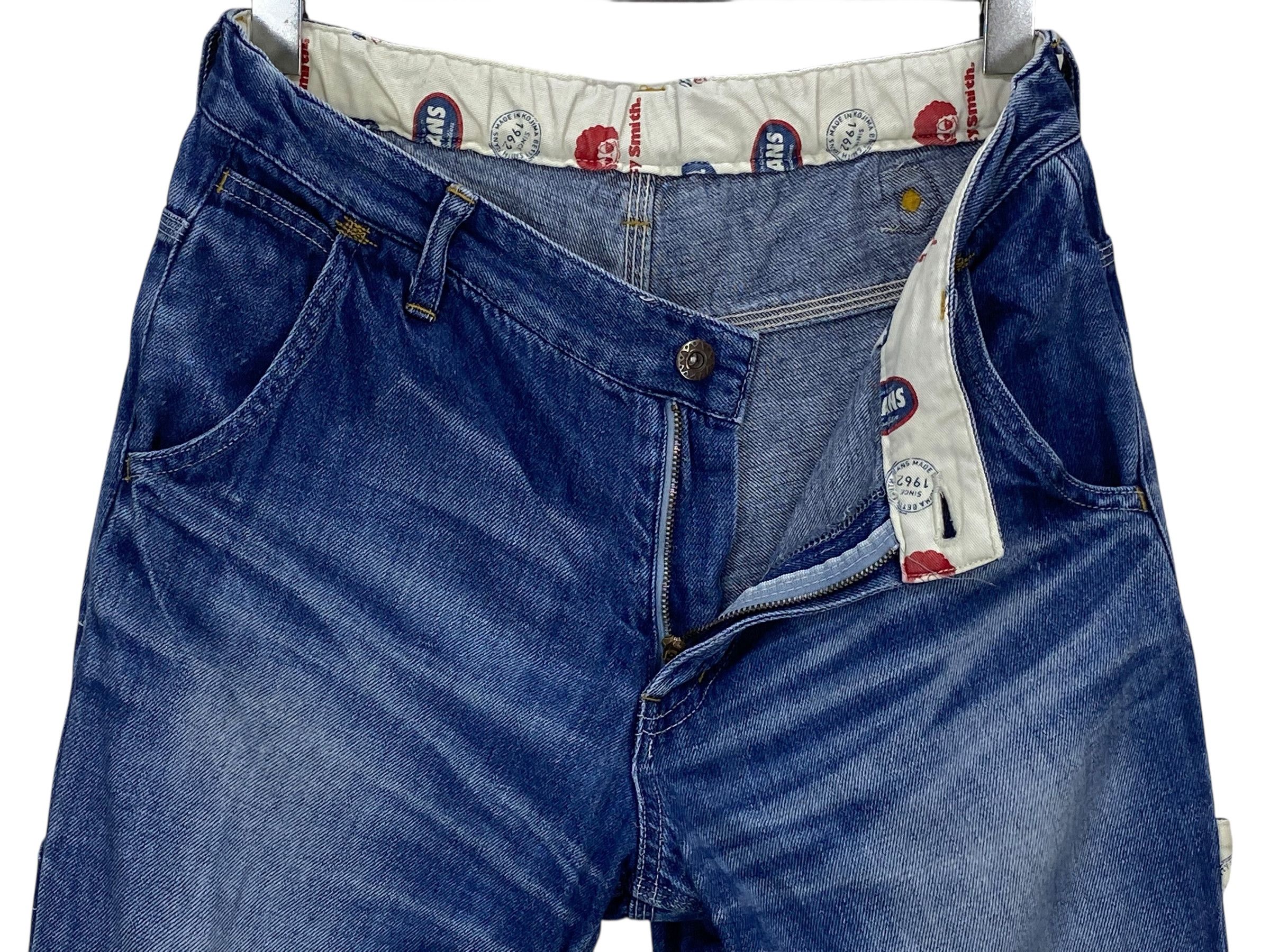 Japanese Brand Betty Smith Carpenter Pants Buckle Back Denim –Made in Japan Size 26" / US 2 / IT 38 - 4 Thumbnail