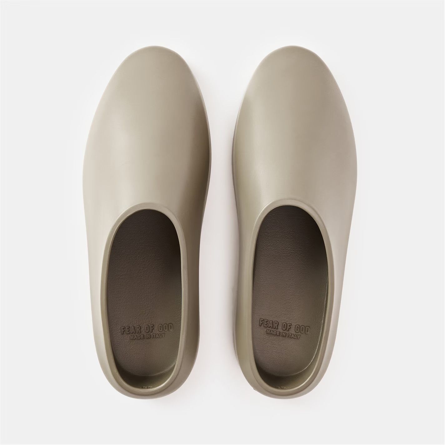 Fear of God o1g2r1mq0426 California Flat Mules in Willow Size US 10 / EU 43 - 5 Thumbnail