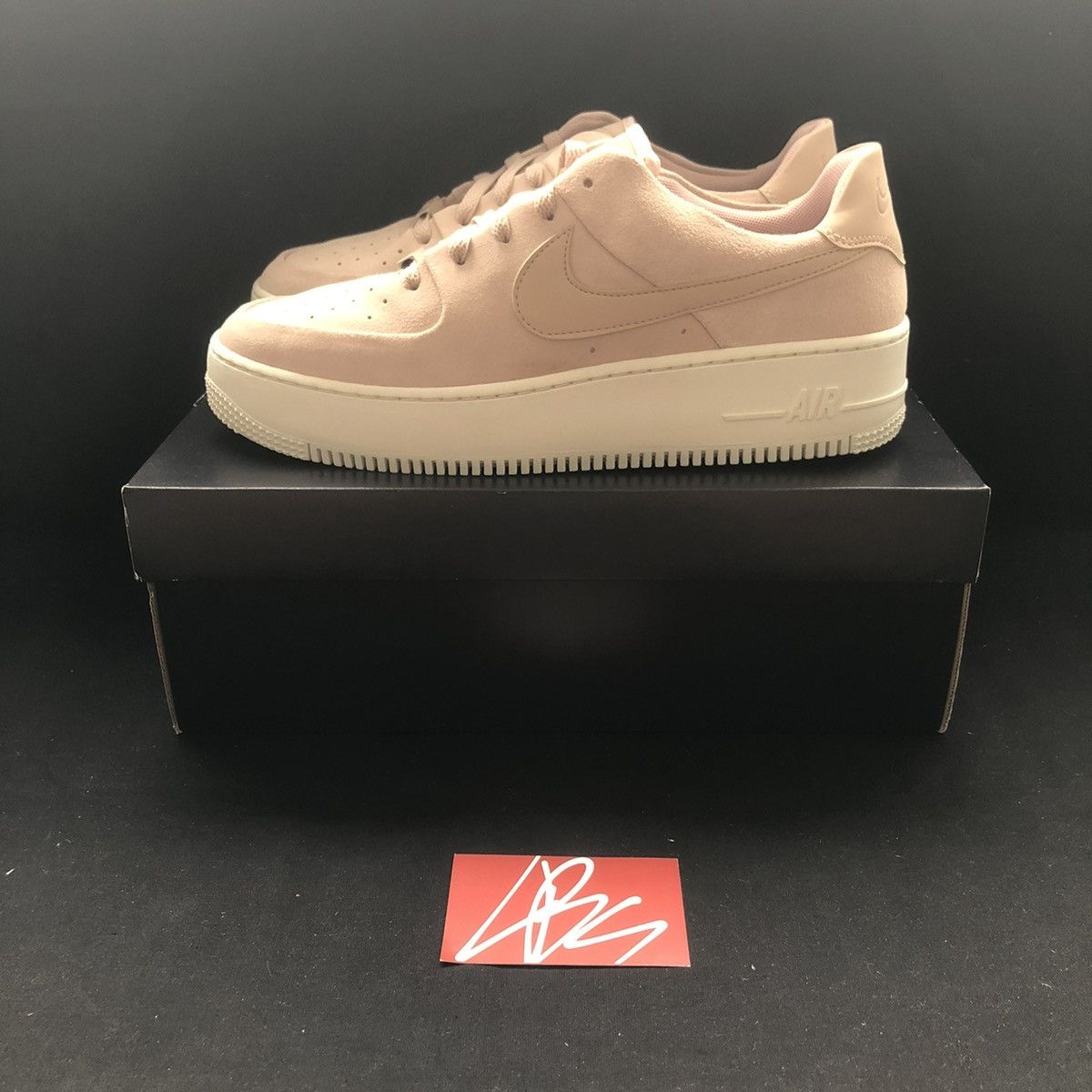 nike air force 1 low sage pink