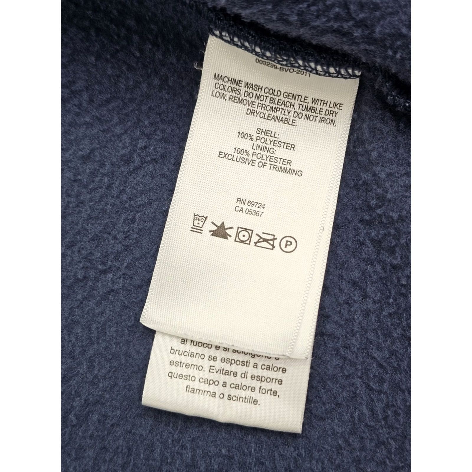 Vintage Columbia Steens Mountain Full Zip Fleece Jacket / Sweater – Men’s L – Navy Blue – EUC Size US L / EU 52-54 / 3 - 5 Thumbnail