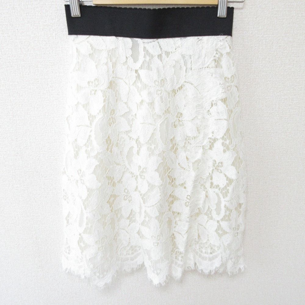 Dolce & Gabbana Dolce & Gabbana Dolce&Gabbana Flower Lace Skirt Others Skirts DUTY FREE for USA Size ONE SIZE - 1 Thumbnail