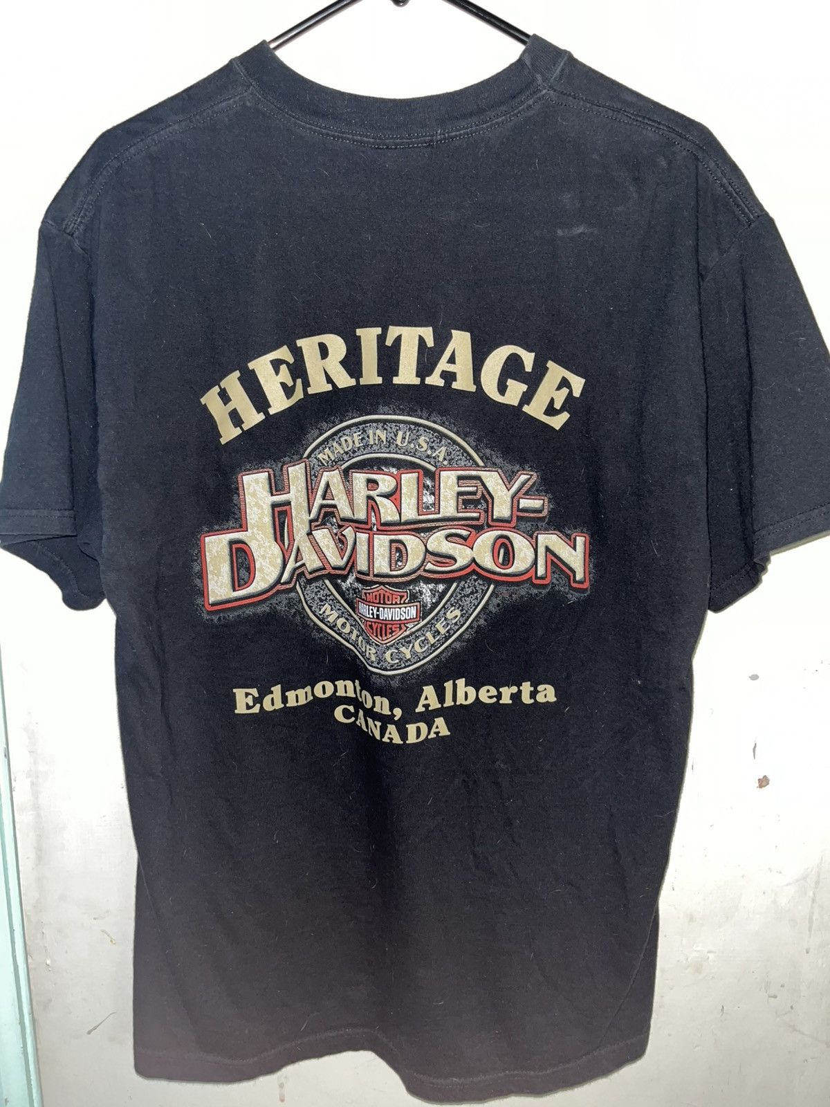 Harley Davidson Vintage Lightning Harley Davidson Tee Size US L / EU 52-54 / 3 - 3 Thumbnail