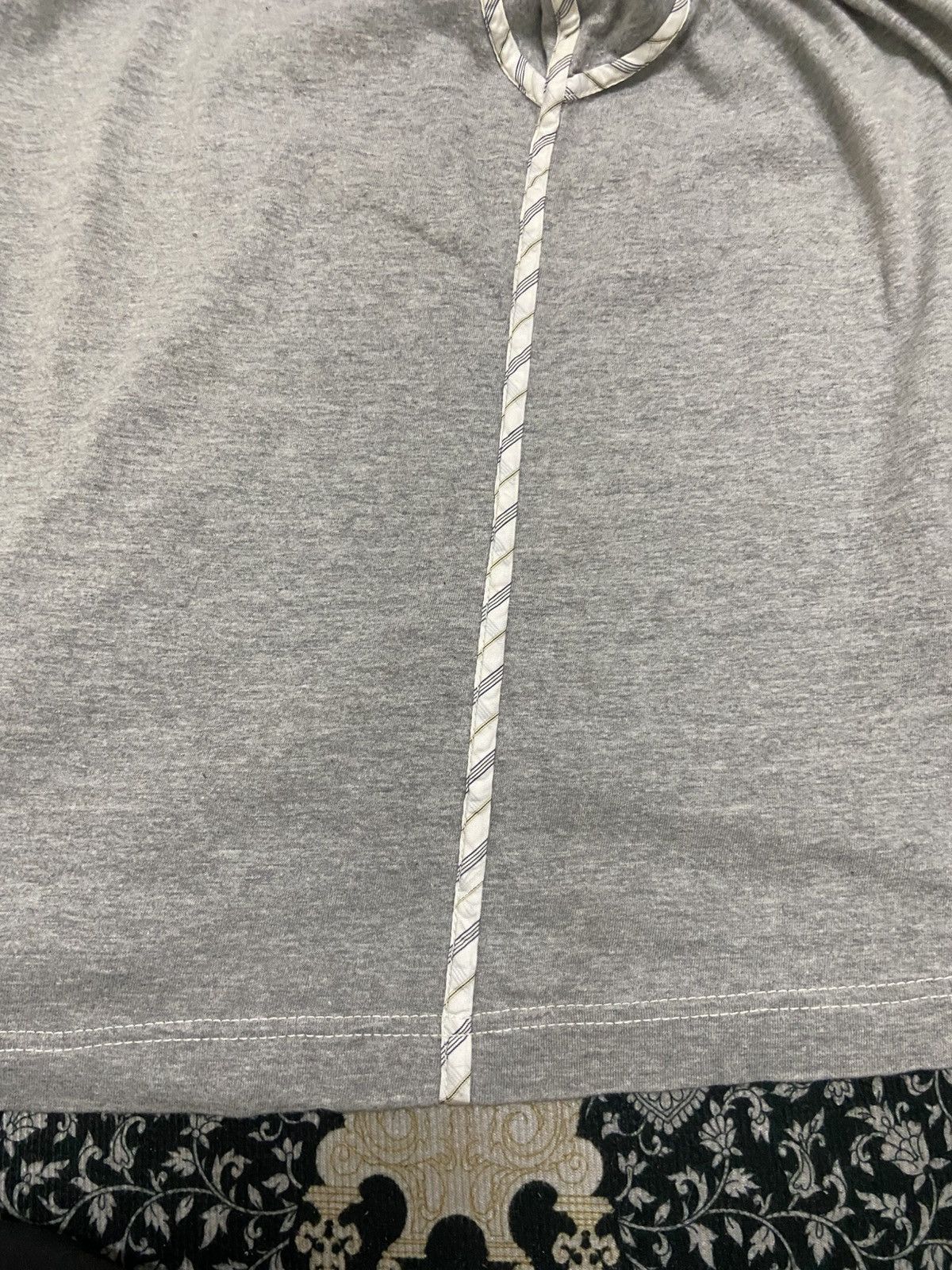 Comme des Garcons Homme AW02 CDG Homme Grey Polo — Japan Made Size US S / EU 44-46 / 1 - 8 Thumbnail