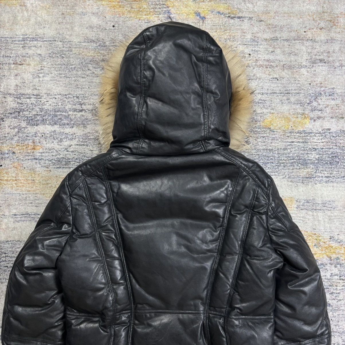 Tornado Mart Tornado mart fur hood puffer riders leather jacket Size US M / EU 48-50 / 2 - 6 Thumbnail