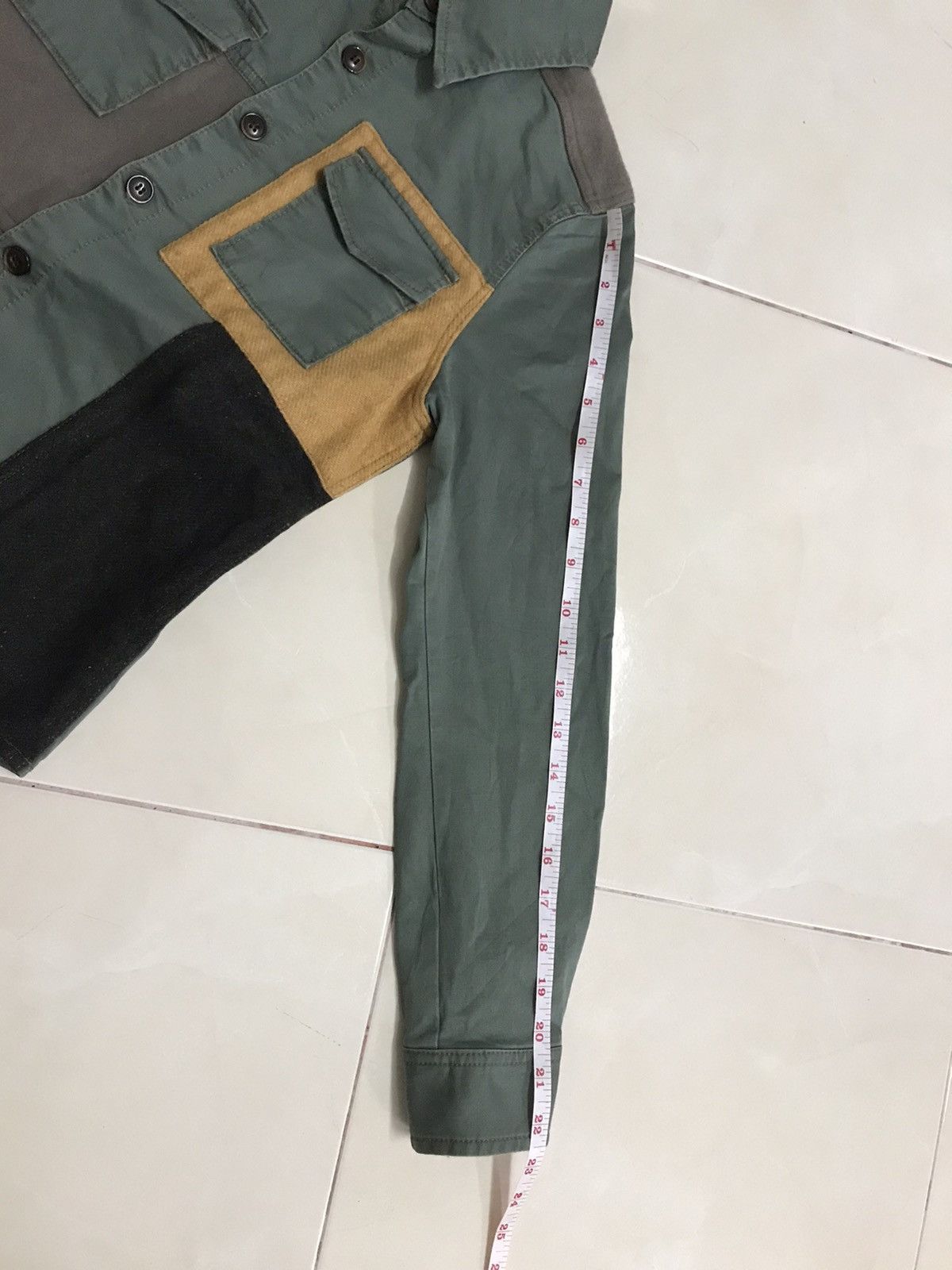 Designer × Japanese Brand WOMAN VINTAGE PATCHWORK JEAN NASSAUS CALIFORNIA Size XS / US 0-2 / IT 36-38 - 19 Thumbnail