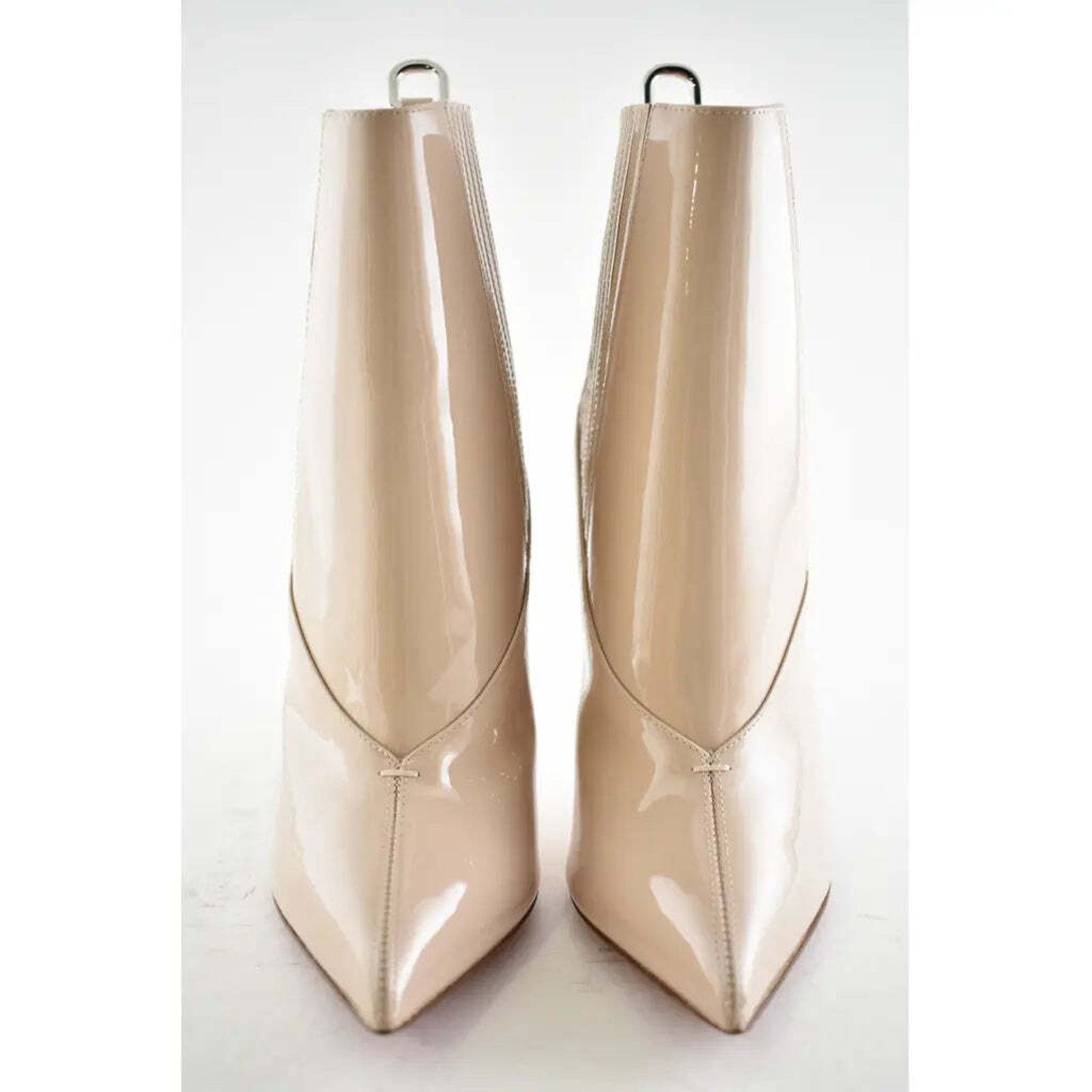 Christian Louboutin Christian Louboutin Epic Boot 100 Nude Patent Stiletto Heel Size US 8.5 / IT 38.5 - 5 Thumbnail