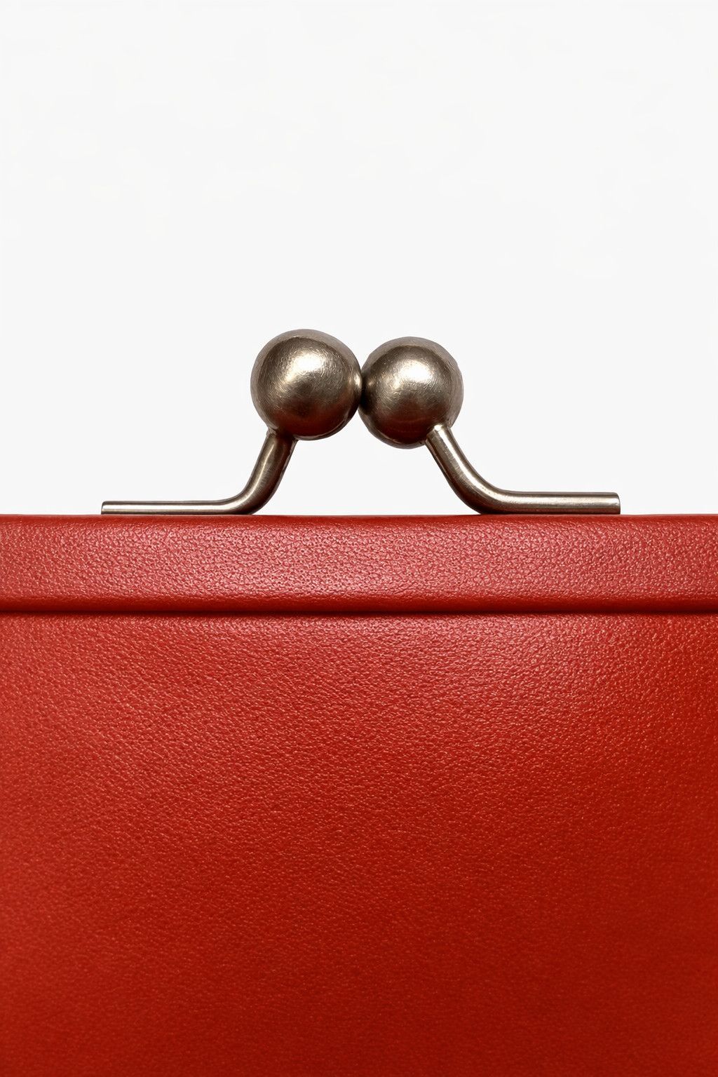 Jean Paul Gaultier Jean Paul Gaultier Red Leather Lock Bag Shoulder Handbag Size ONE SIZE - 5 Thumbnail