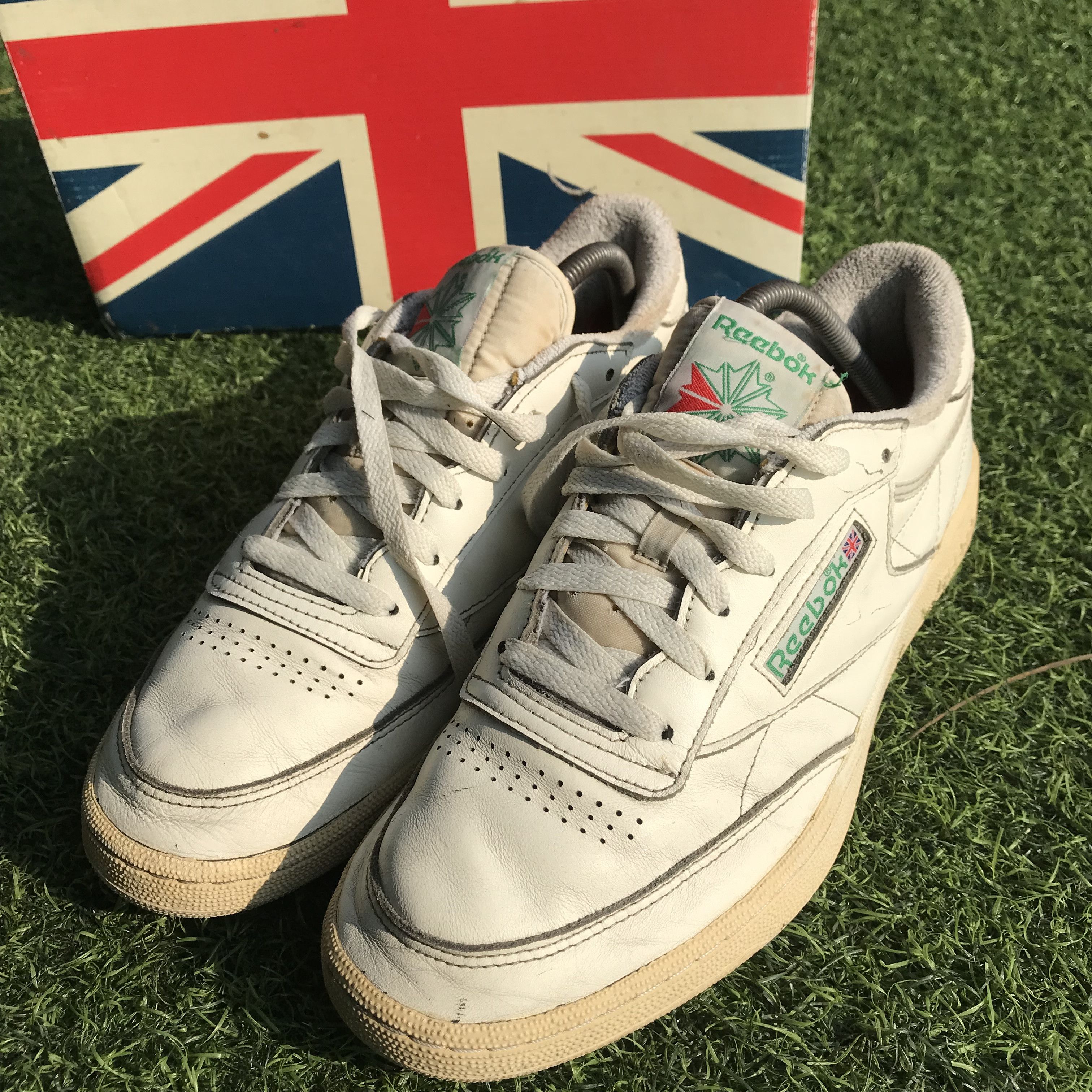 Reebok Vintage Reebok C85 TV Reebok Club C 85 TV Intense Vintage Size US 11 / EU 44 - 7 Thumbnail