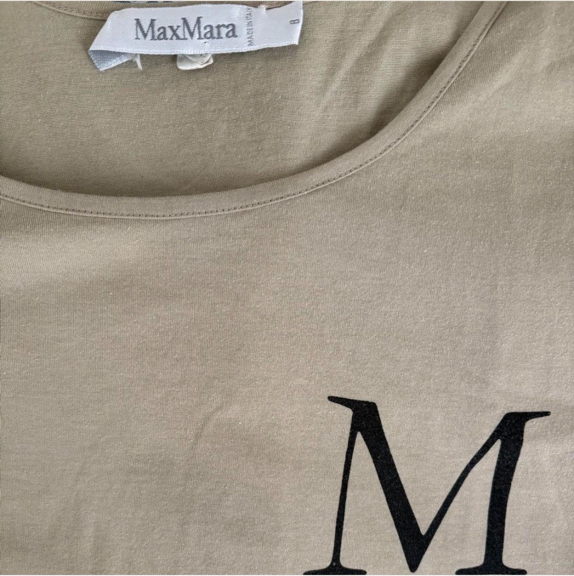Max Mara Max mara wide neck tee Size S / US 4 / IT 40 - 2 Thumbnail