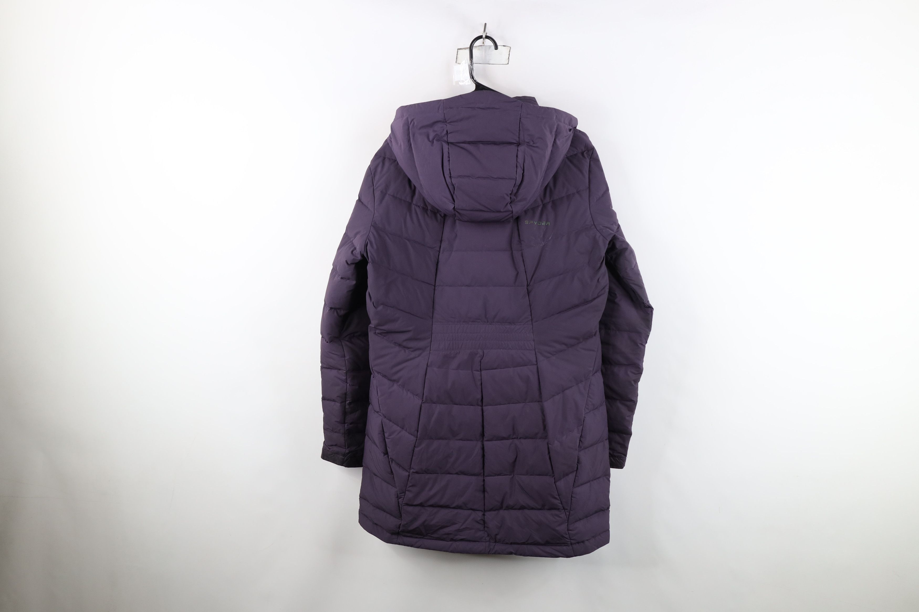 Spyder Spyder Duck Down Syrround Long Hooded Puffer Parka Jacket Size L / US 10 / IT 46 - 14 Thumbnail