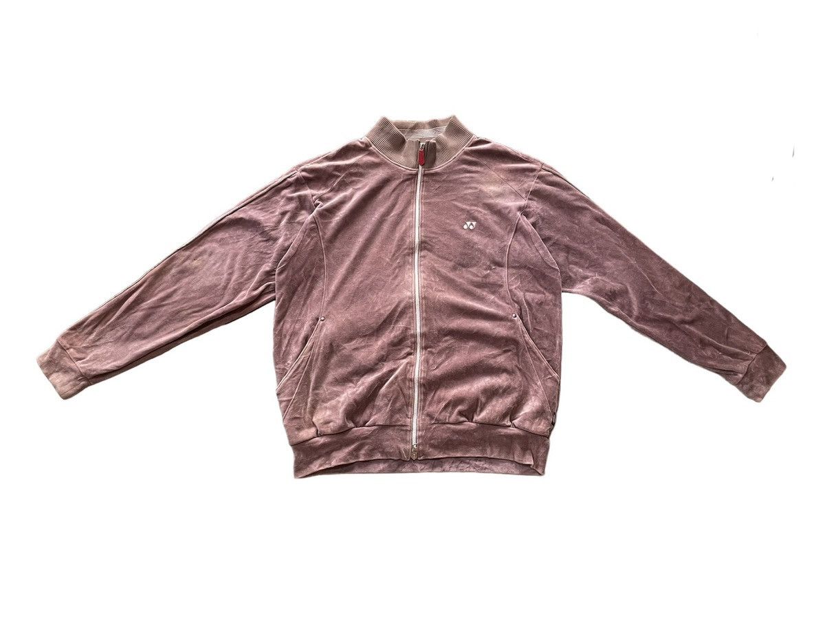 Japanese Brand × Vintage Vintage Yonex Zipper Velvet Jacket Size US XL / EU 56 / 4 - 1 Thumbnail