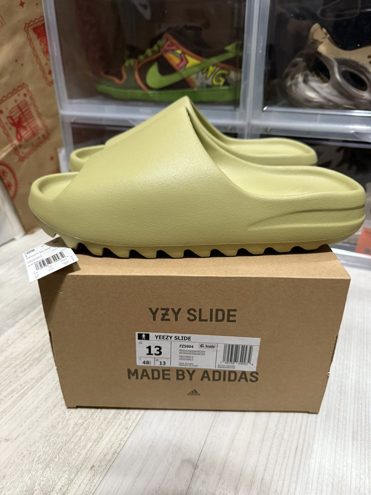 Adidas × Kanye West Adidas Yeezy Slide Resin 2022 Size US 13 / EU 46 - 1 Thumbnail