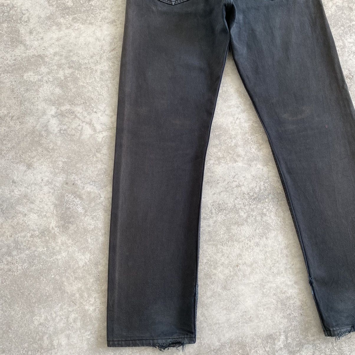 Levi's Vintage 1999 Levis 501 Faded Black Denim Jeans Size US 31 - 13 Thumbnail