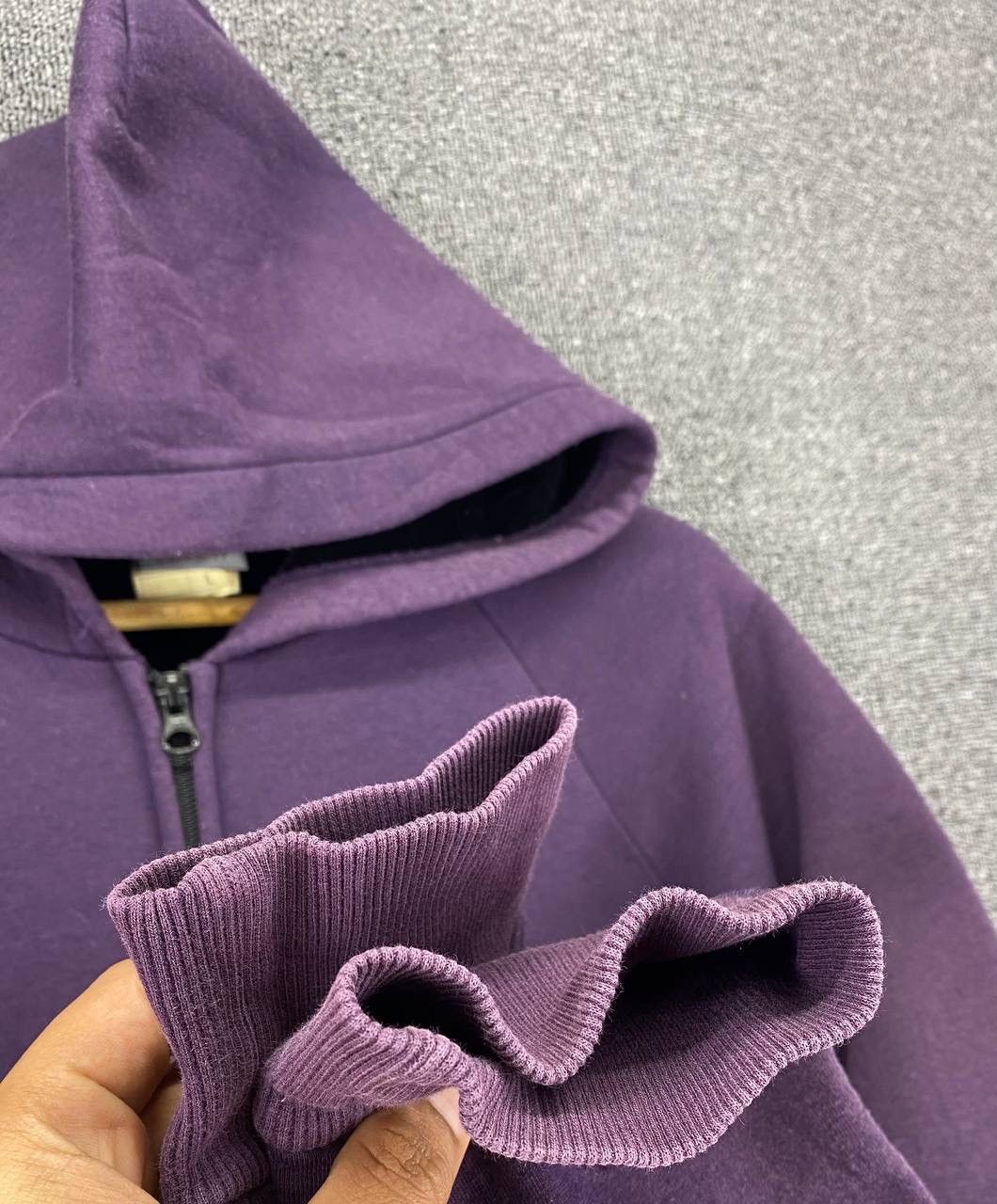 Carhartt Vintage Carhartt Purple Zip Up Hoodie Jacket Size L / US 10 / IT 46 - 14 Thumbnail