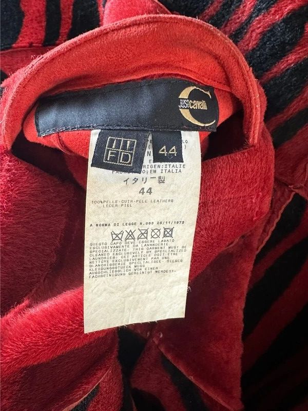 Roberto Cavalli LEATHER COAT Size M / US 6-8 / IT 42-44 - 6 Thumbnail