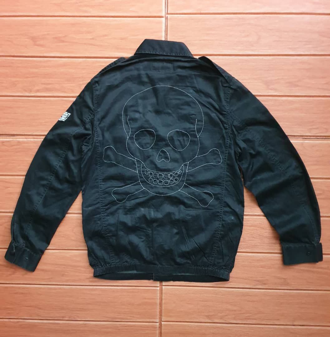 PPFM 💥PPFM Skull faded Black Punk rock jacket Size US M / EU 48-50 / 2 - 1 Thumbnail