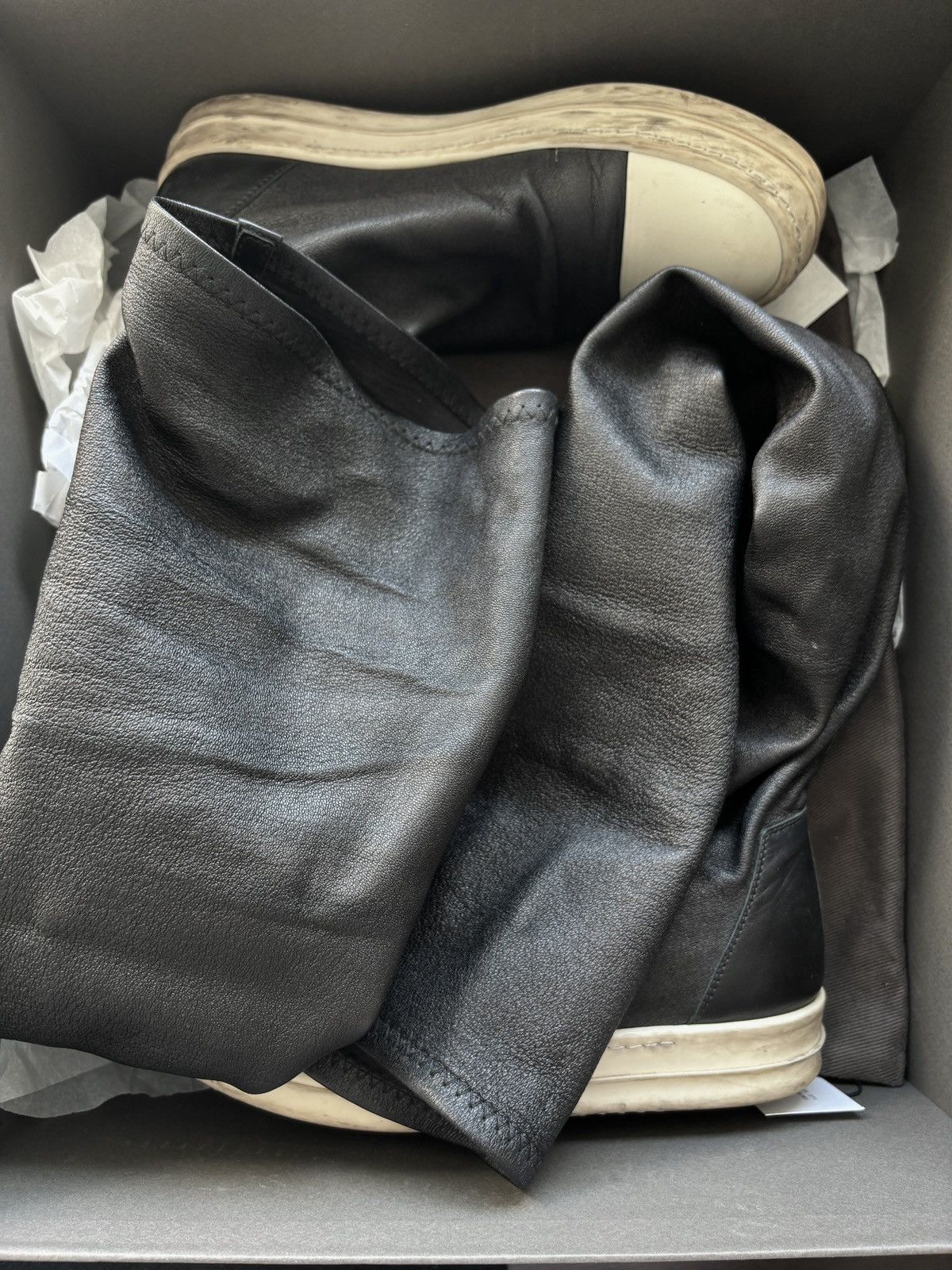 Rick Owens Rick Owens Stocking Sneakers IT36 Size US 6 / IT 36 - 11 Thumbnail