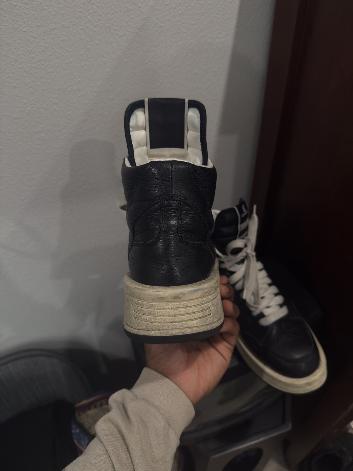 Converse × Rick Owens Drkshdw Rick Owens DRKSHDW x Converse TURBOWPN Size US 11.5 / EU 44-45 - 7 Thumbnail
