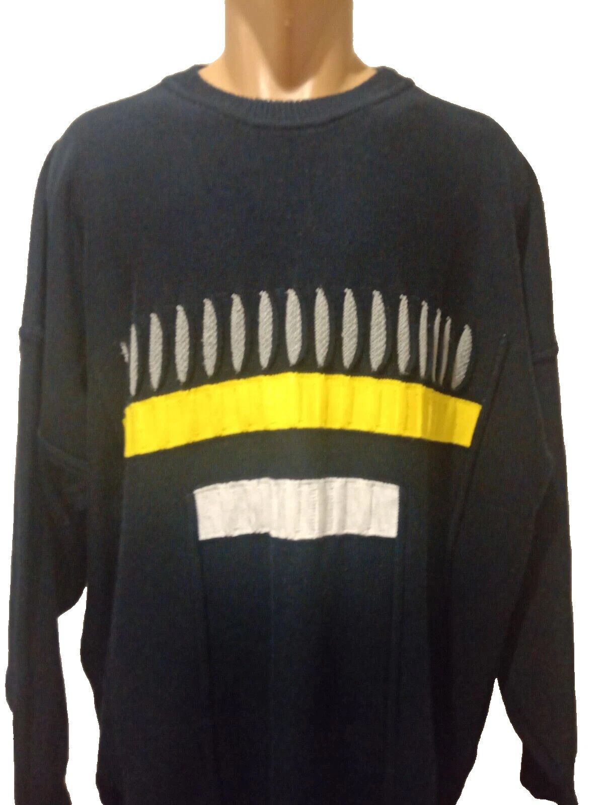 Carlo Colucci CARLO COLUCCI Personality Sweater Sz 56 / 2XL Size US XL / EU 56 / 4 - 1 Thumbnail