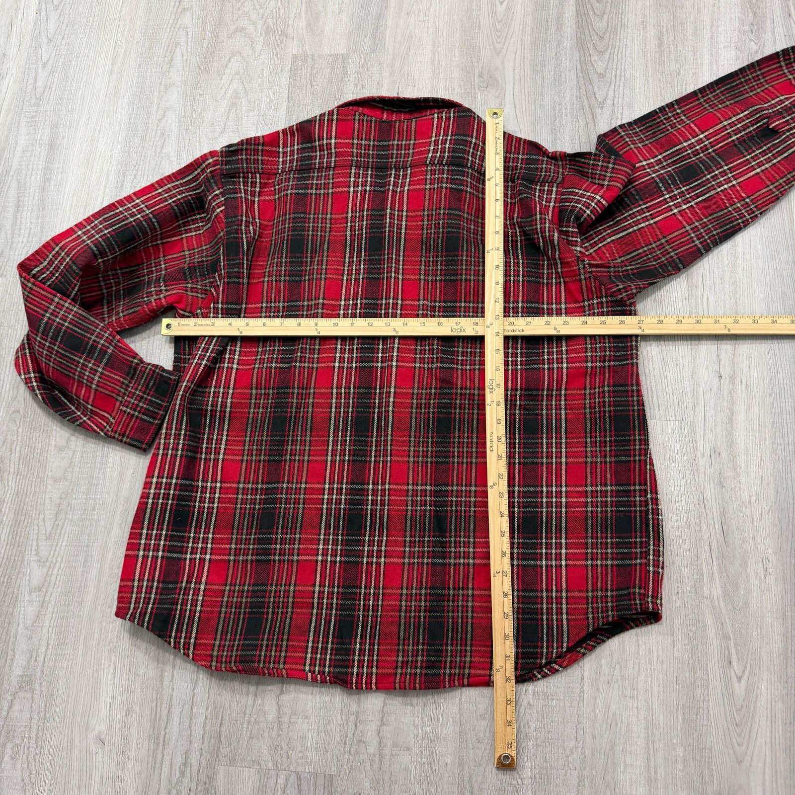 Carhartt Vintage Carhartt Flannel Shirt Men 2XL Red Heavyweight 90s Size US XXL / EU 58 / 5 - 7 Thumbnail