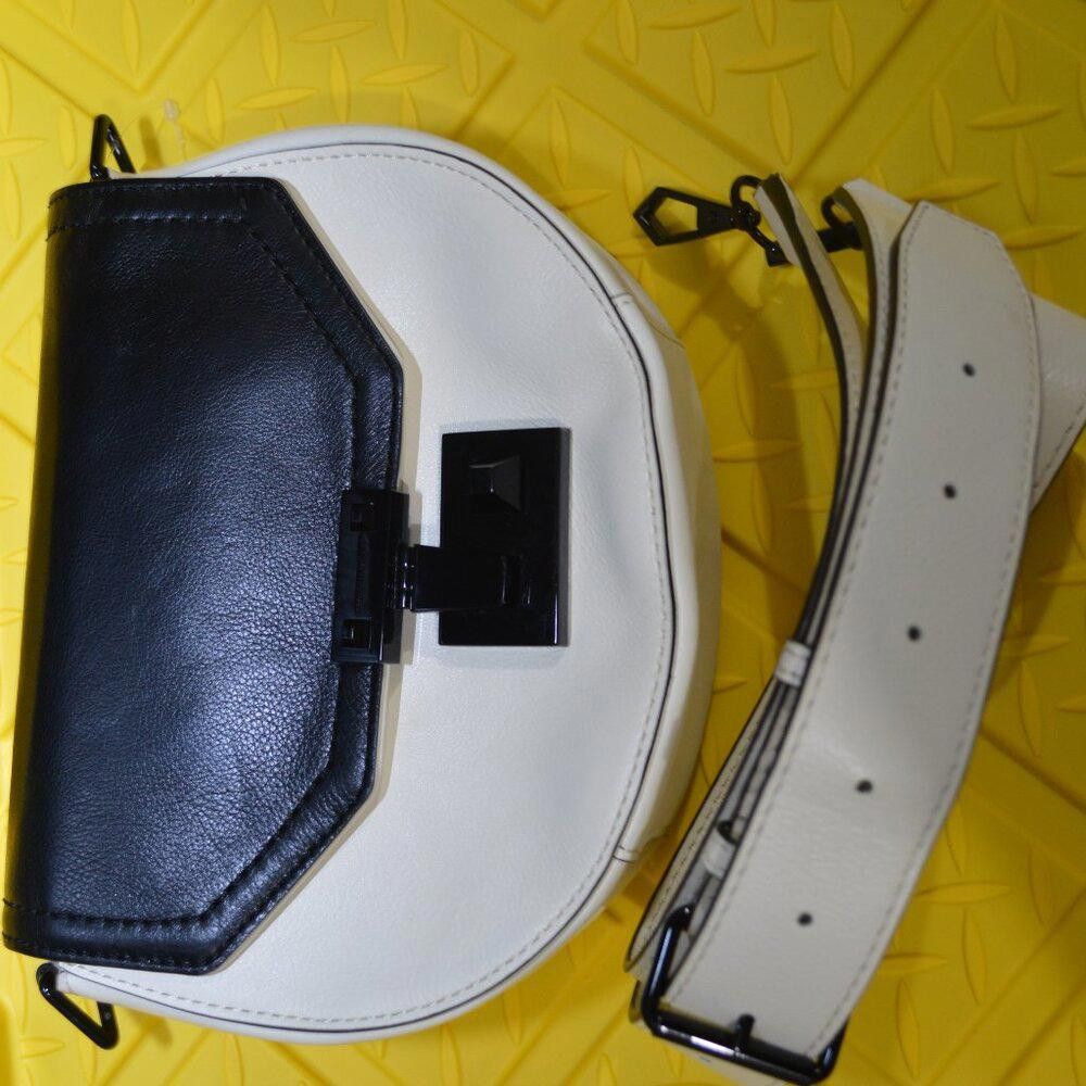 Designer Rebecca Minkoff Black & White Crossbody Bag Size ONE SIZE - 1 Thumbnail