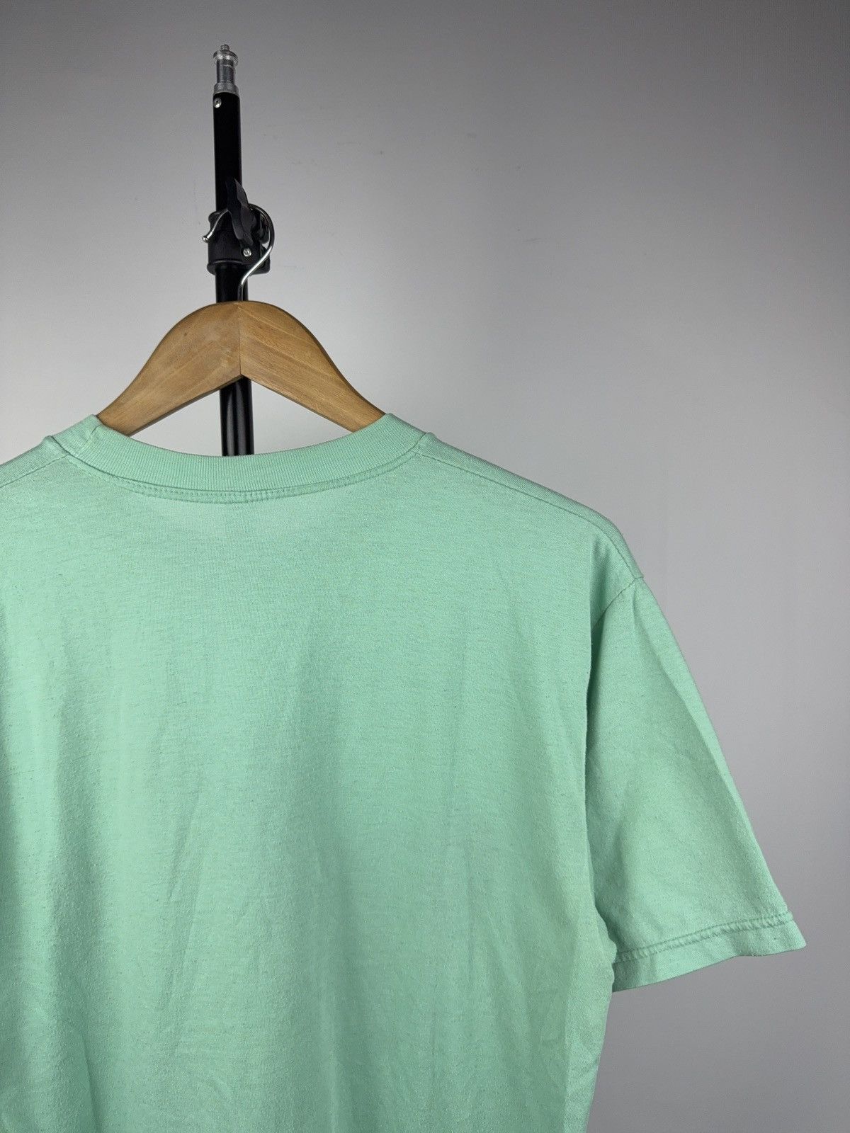 Adidas Vintage Retro Rare 80s Adidas Trefoil Logo Graphic Tee Green Size US M / EU 48-50 / 2 - 11 Thumbnail