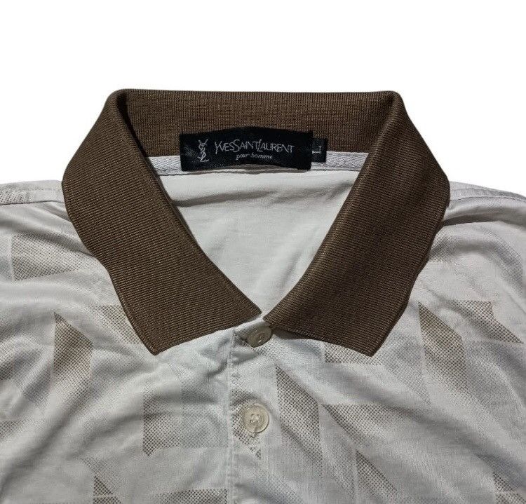 Yves Saint Laurent Yves Saint Laurent Pour Homme Monogrom Polos Size US L / EU 52-54 / 3 - 3 Thumbnail