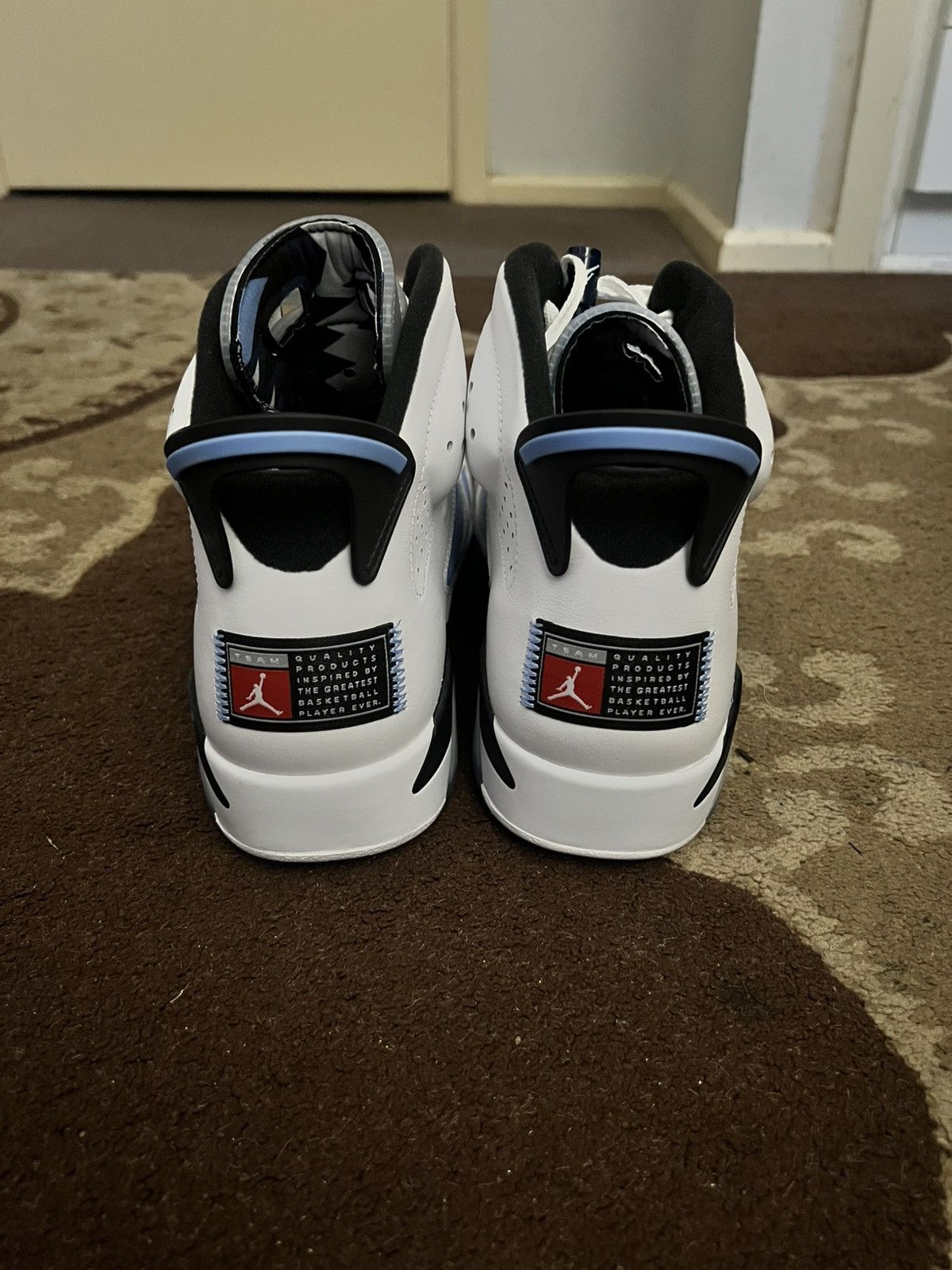 Jordan Brand Air Jordan 6 Retro 'UNC Home' Size US 11.5 / EU 44-45 - 4 Thumbnail