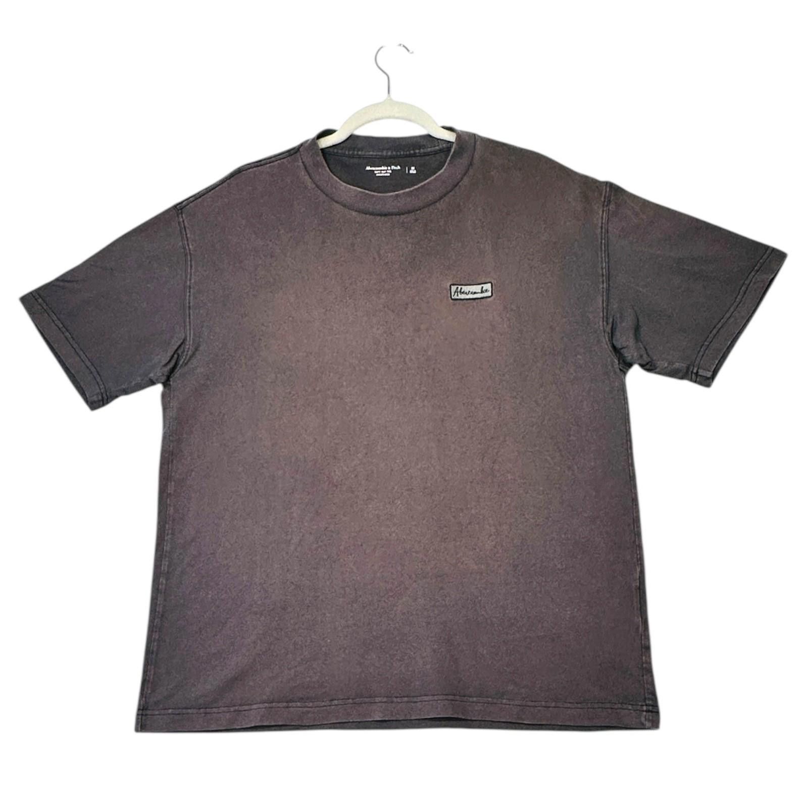 Abercrombie & Fitch Abercombie & Fitch T-Shirt Men's UK Size M Grey Short Sleeve Size US M / EU 48-50 / 2 - 3 Thumbnail