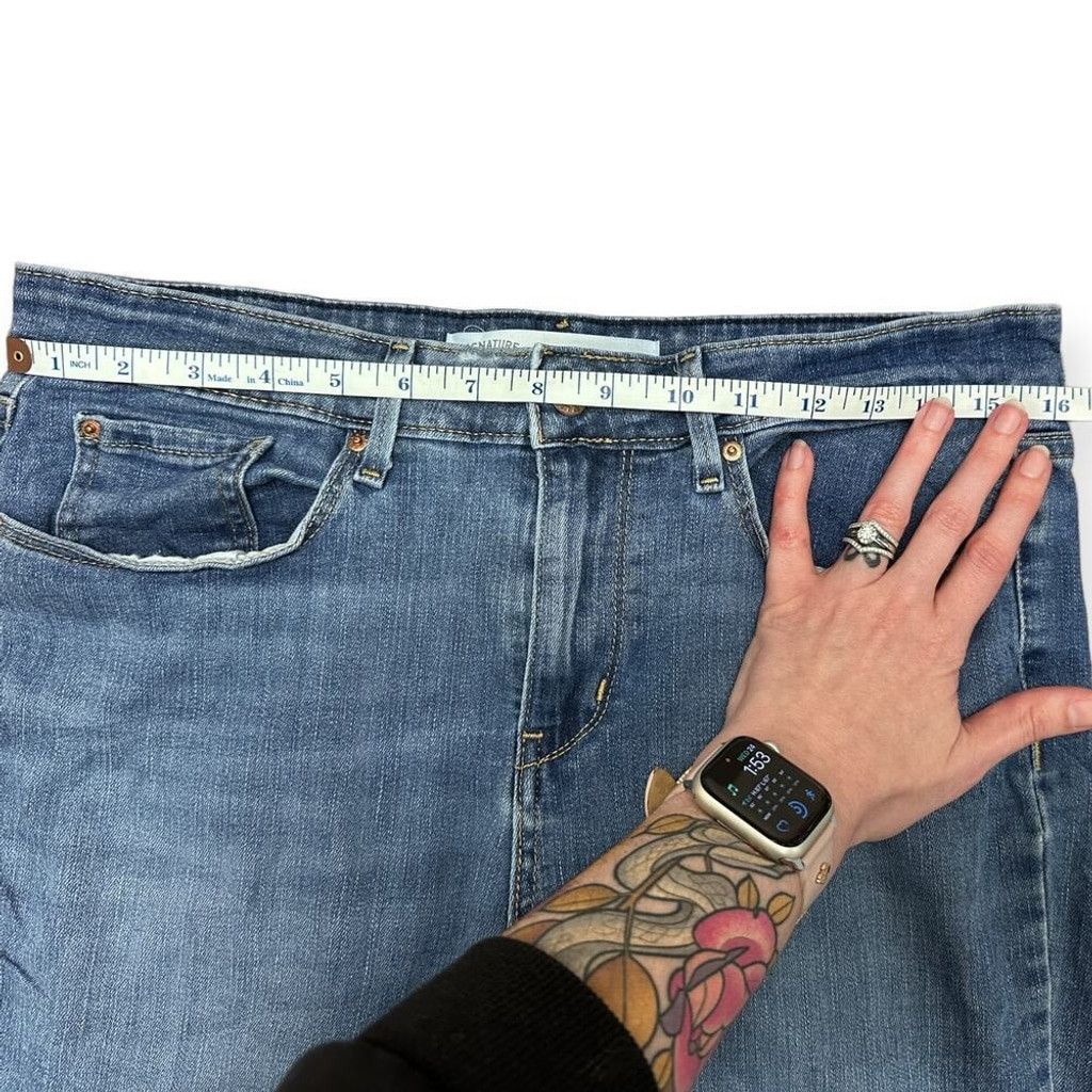 Levi's Vintage Levi's Signature Mid Rise Bootcut Size 32" / US 10 / IT 46 - 3 Thumbnail