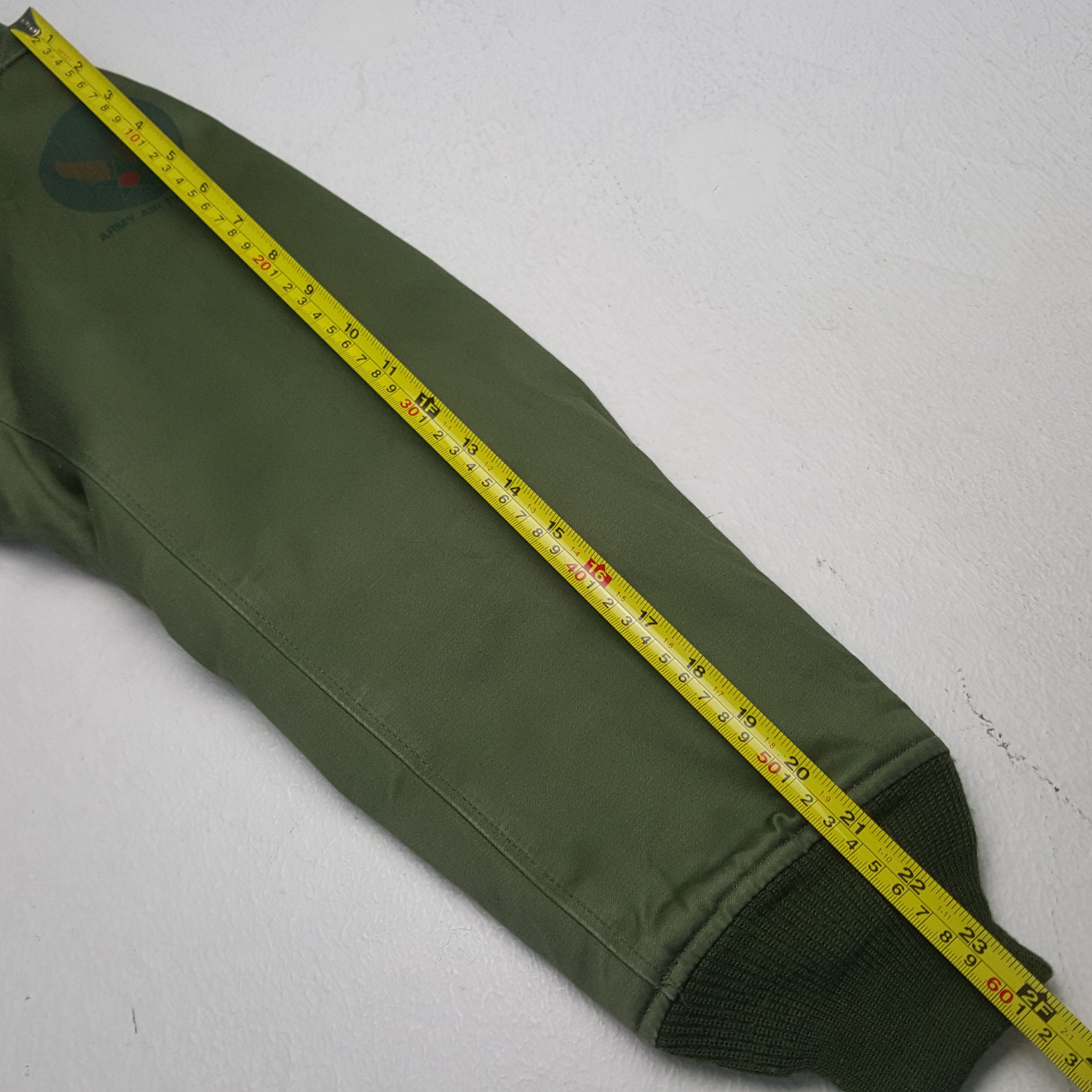Other Vintage US Air Force Army Flight Jacket 34 Size US L / EU 52-54 / 3 - 6 Thumbnail