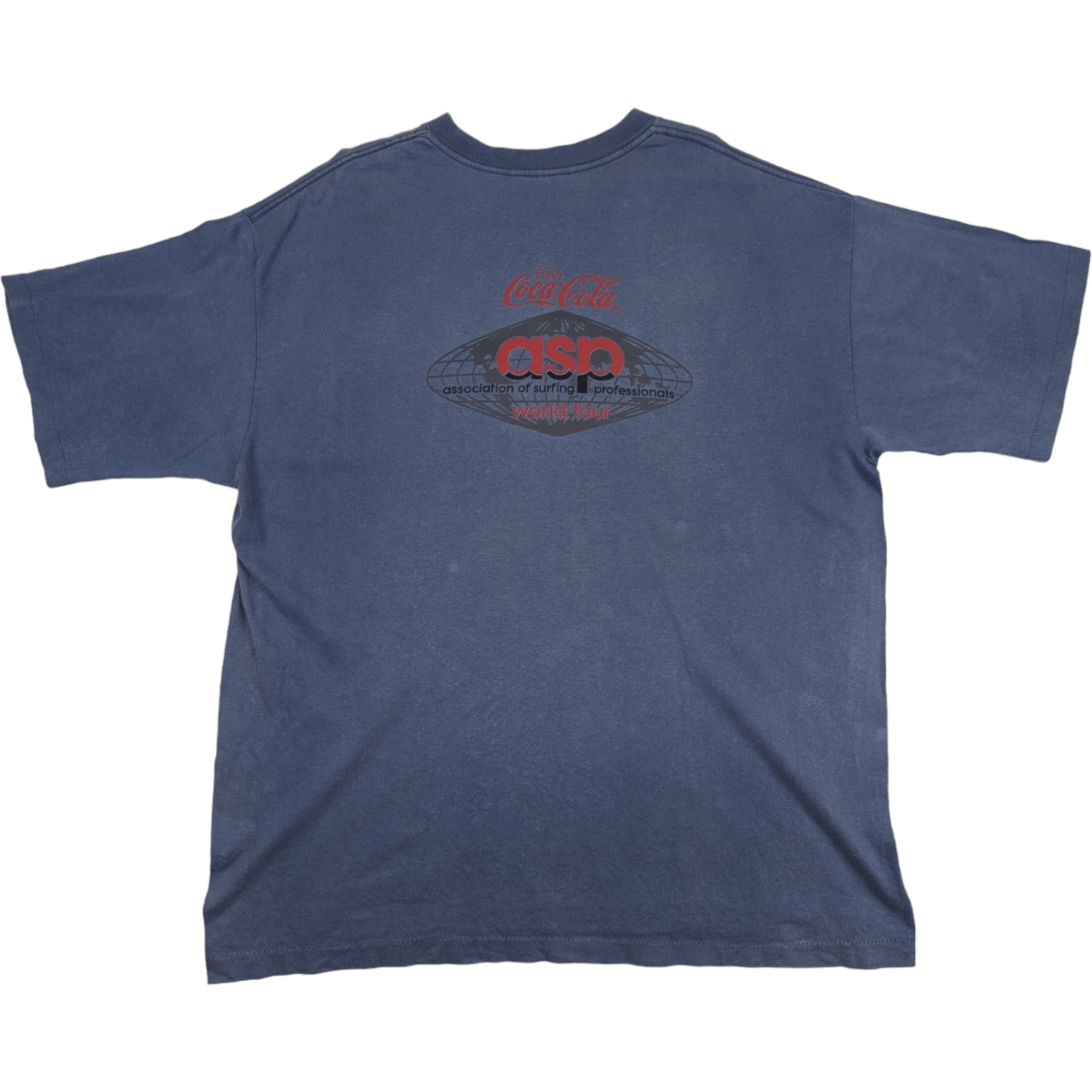Coca Cola Vintage 1997 ASP World Tour Association Surfing Pro Tee Size US XL / EU 56 / 4 - 5 Thumbnail