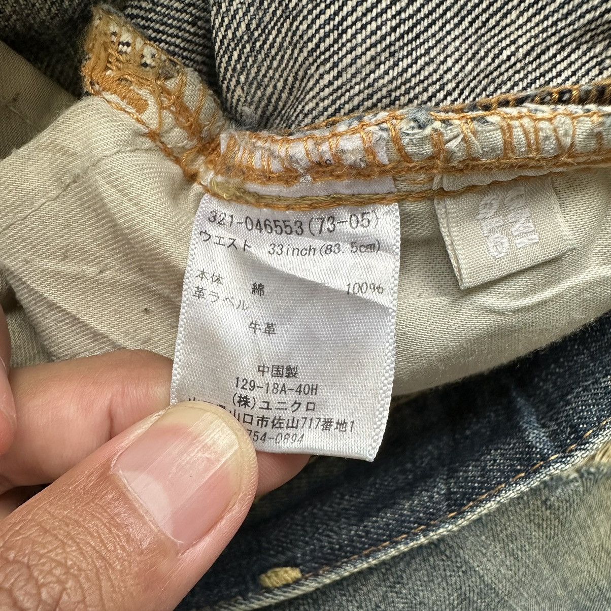 Japanese Brand Vintage Japanese Rusty Distressed Faded Denim Jean Pant W34 Size US 34 / EU 50 - 7 Thumbnail
