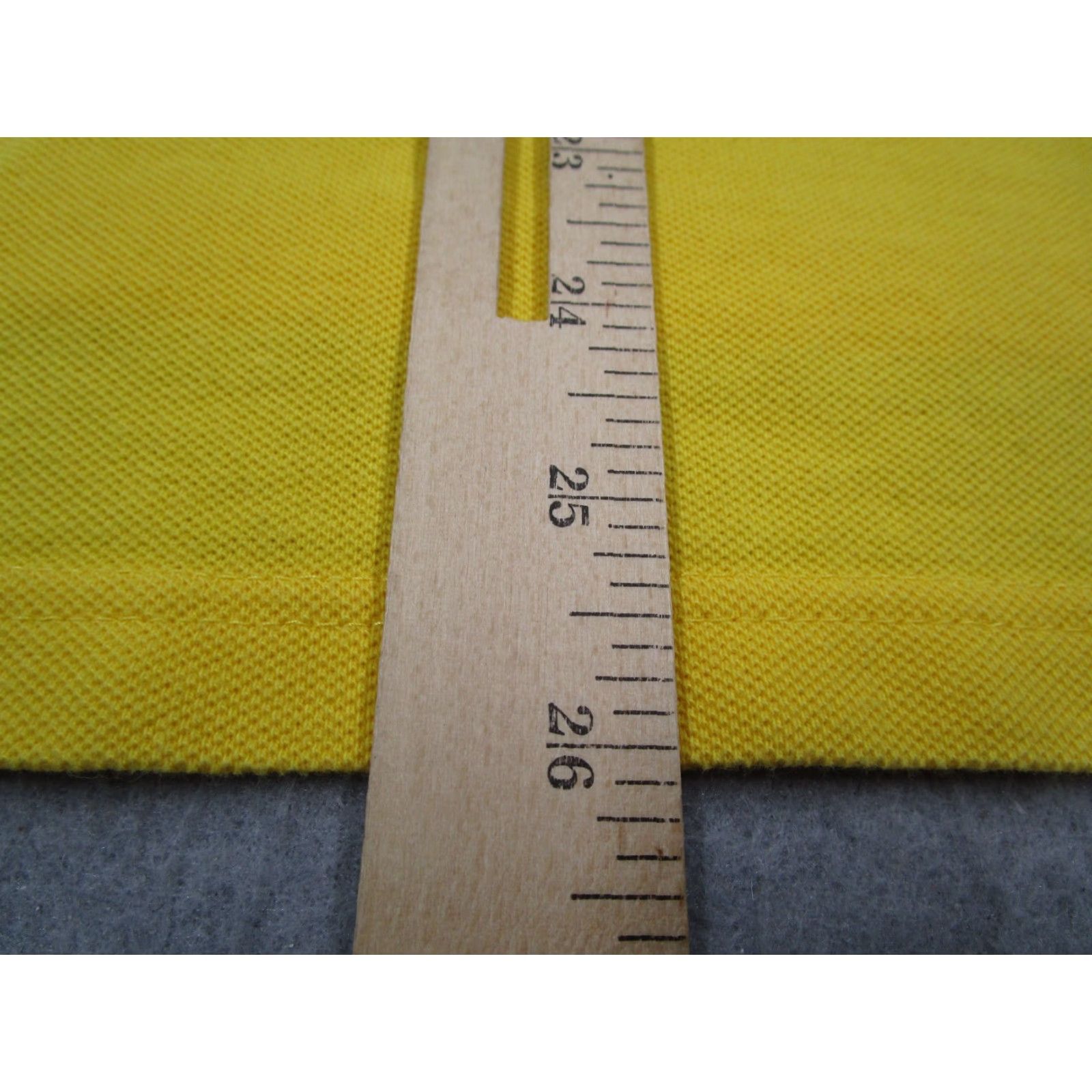 Polo Ralph Lauren Vintage Polo Ralph Lauren shirt Mens Large Yellow Polo Long Sleeve Blue Pony Size US L / EU 52-54 / 3 - 7 Thumbnail