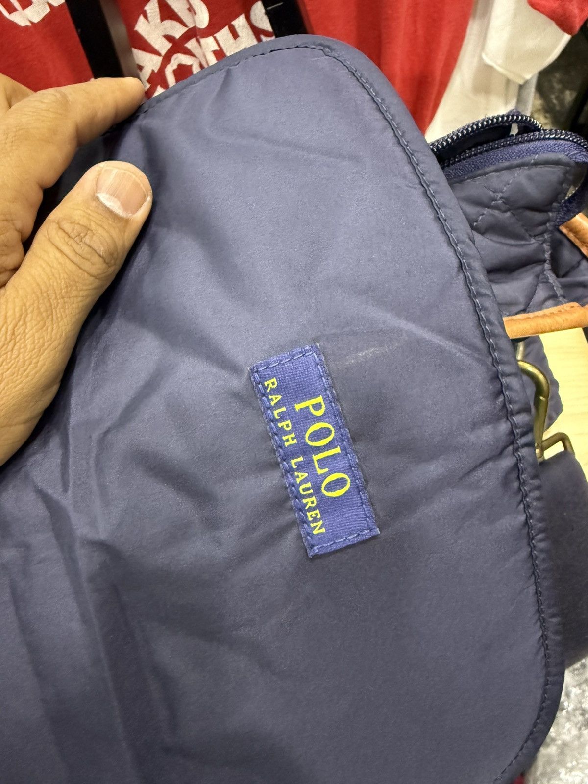 Polo Ralph Lauren × Ralph Lauren Polo Ralph Lauren Nylon interior bag Size ONE SIZE - 8 Thumbnail