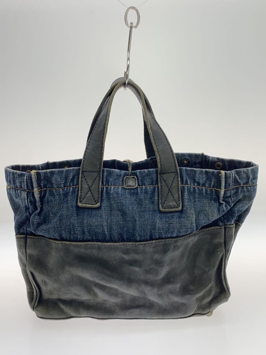 Comme des Garcons Reconstructed Denim Leather Tote Bag Size ONE SIZE - 3 Thumbnail