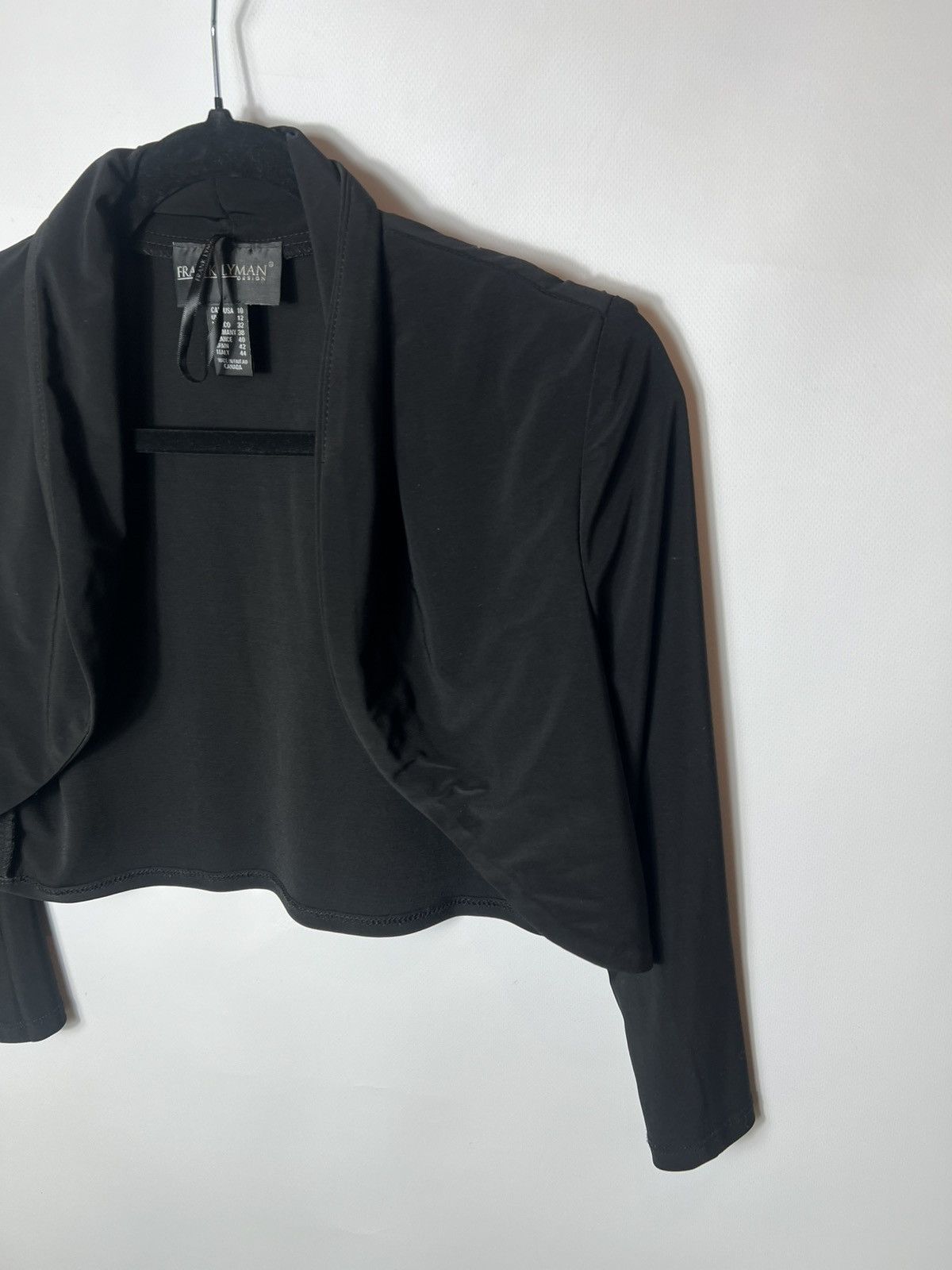 Frank Lyman Vintage luxury designer Frank Lyman Bolero Cardigan Size M / US 6-8 / IT 42-44 - 2 Thumbnail