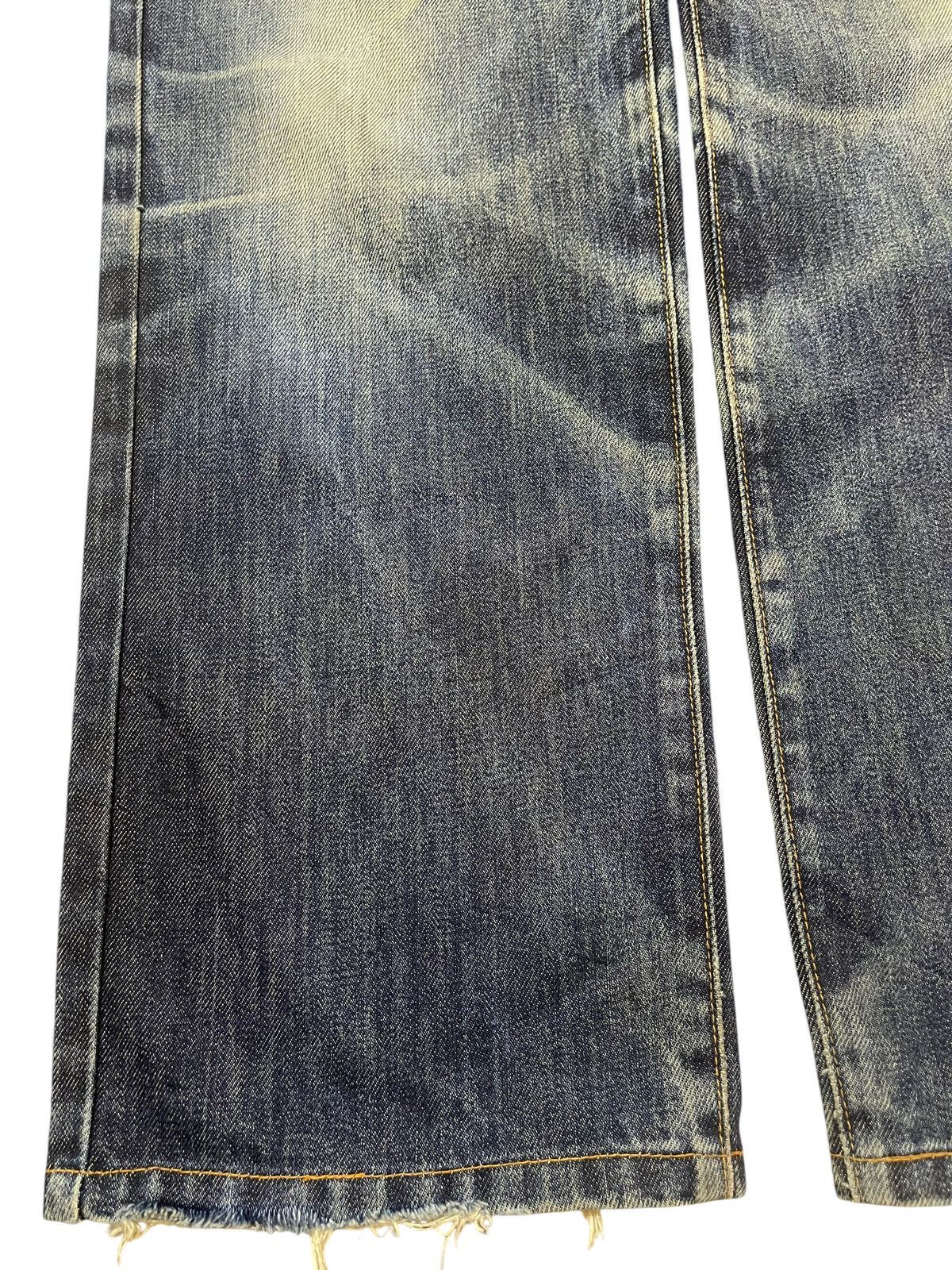 14th Addiction Vintage Japanese Brand Blue Faded Wash Style Baggy Jeans Size US 31 - 7 Thumbnail