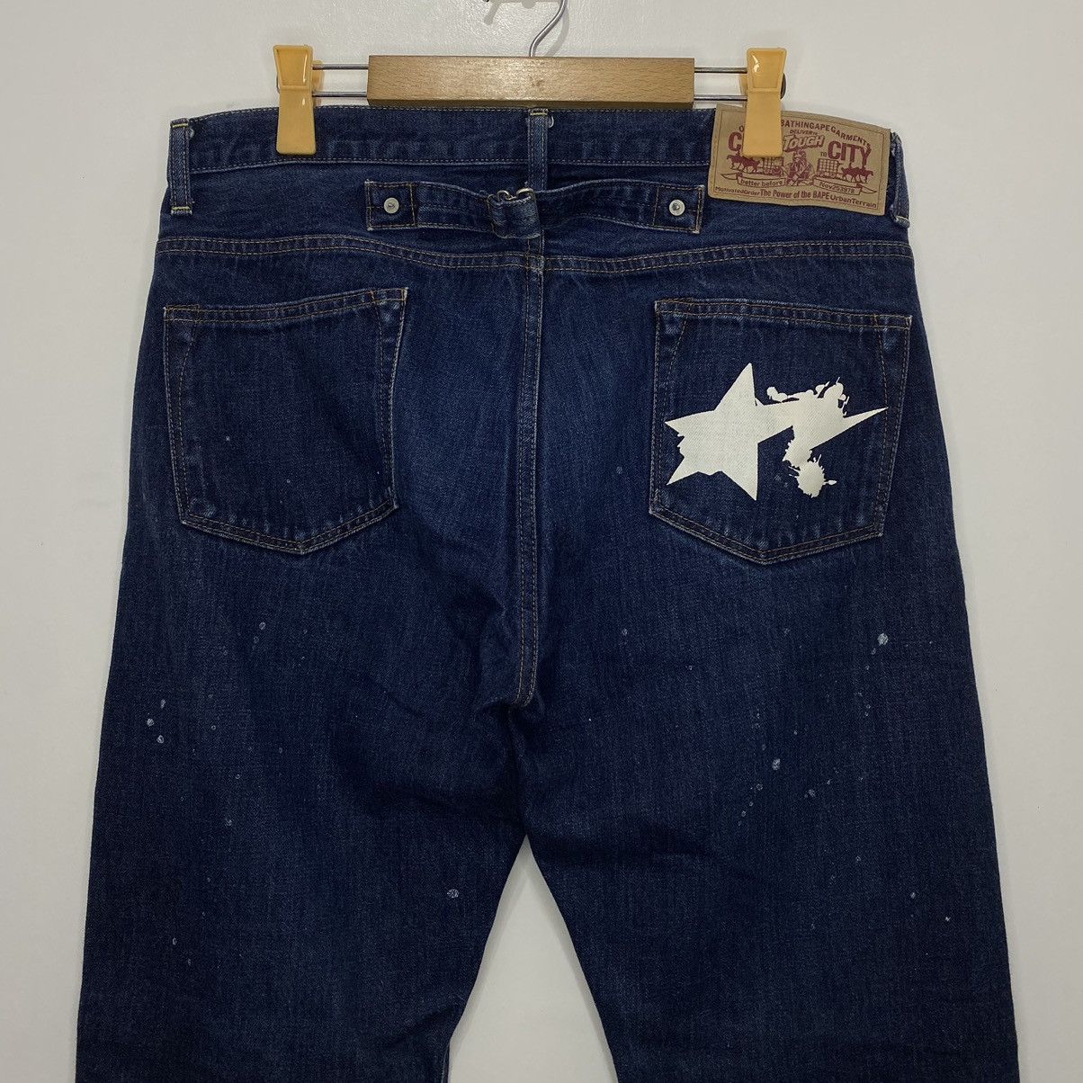 Bape Bapesta Denim Size US 34 / EU 50 - 2 Thumbnail