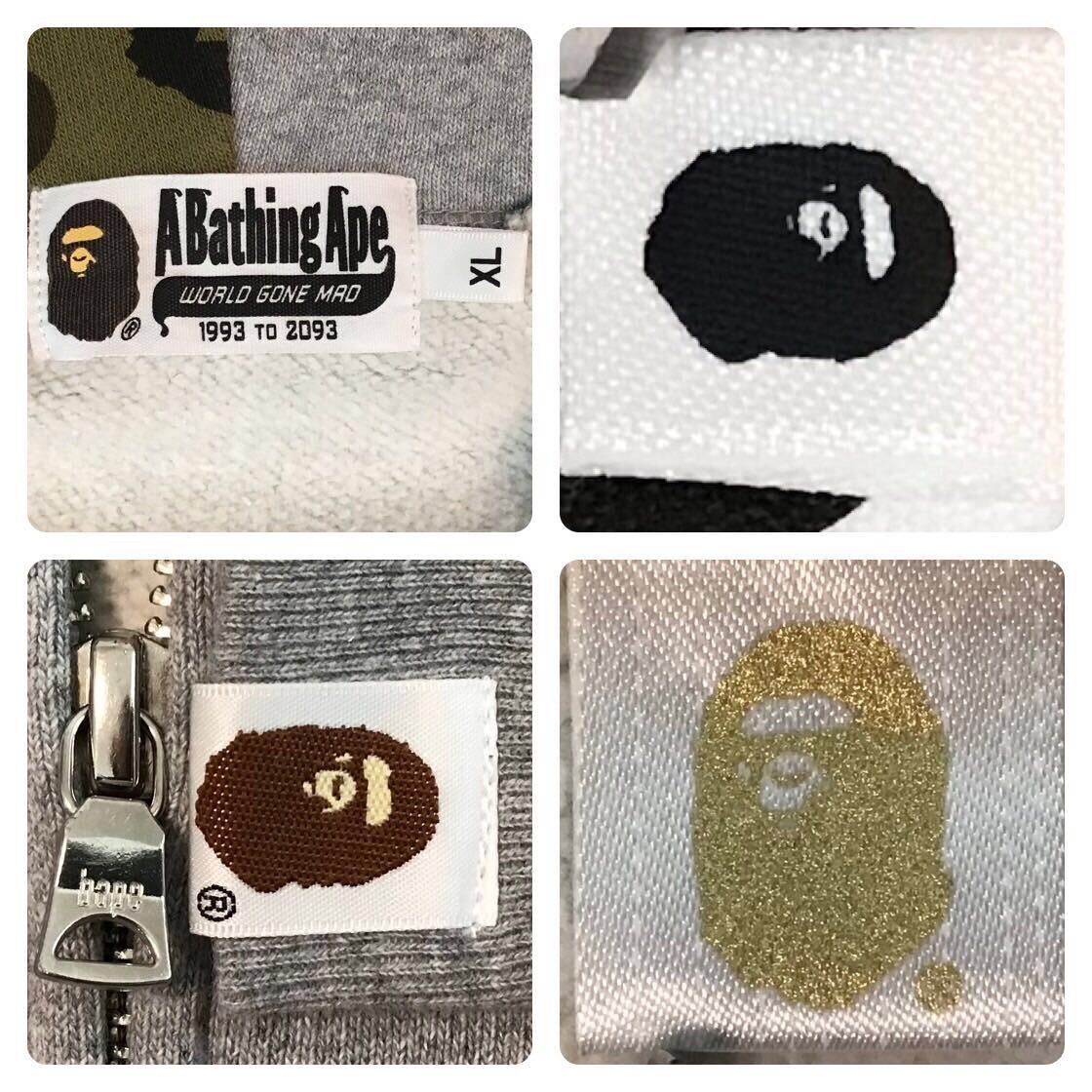Bape BAPE camo Crazy Face Tiger Shark full zip Hoodie APE Size US XL / EU 56 / 4 - 9 Thumbnail