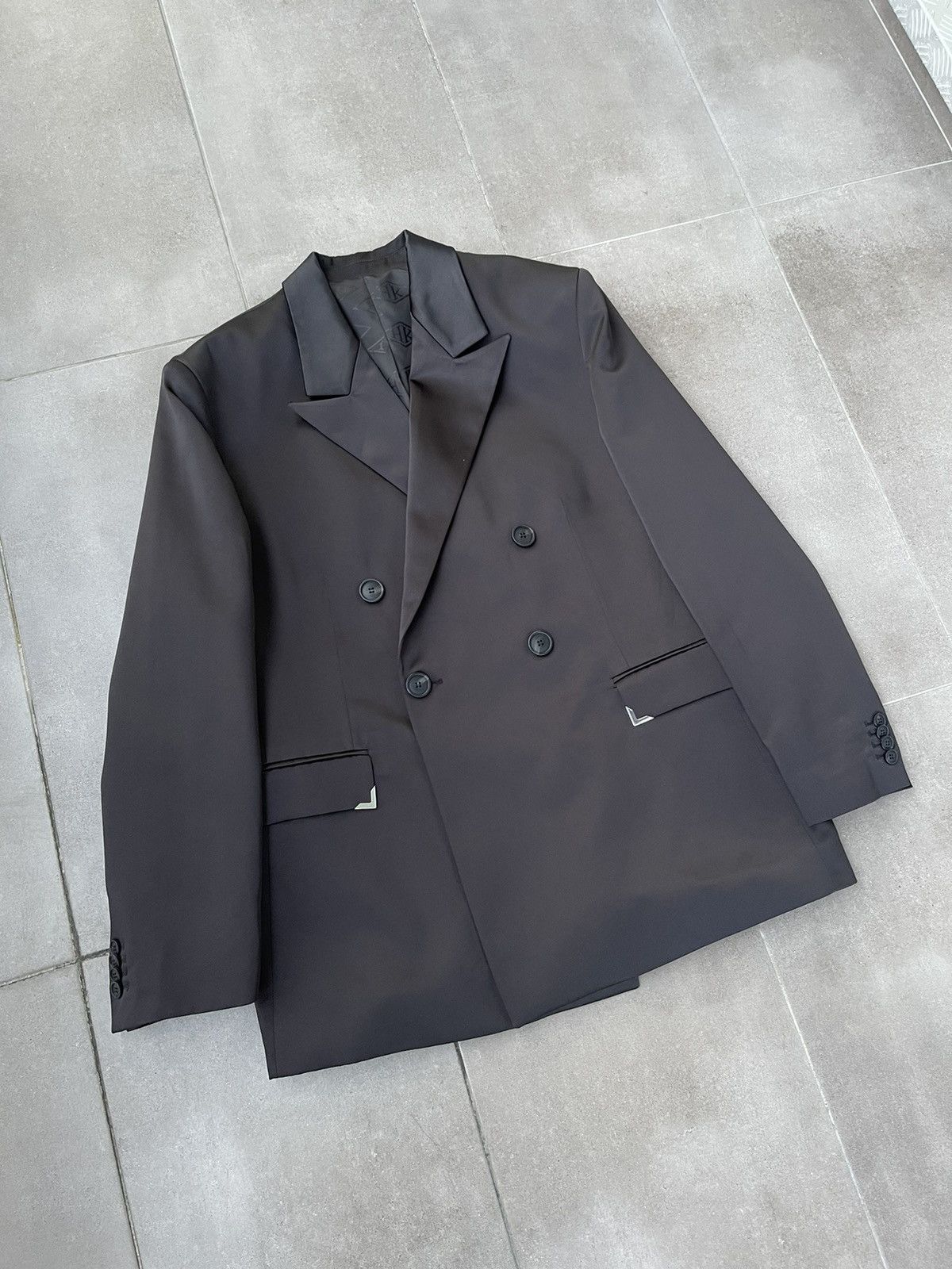 Han Kjobenhavn !DS! AW22 Han Kjobenhavn Boxy Suit Black Blazer Size US M / EU 48-50 / 2 - 12 Thumbnail