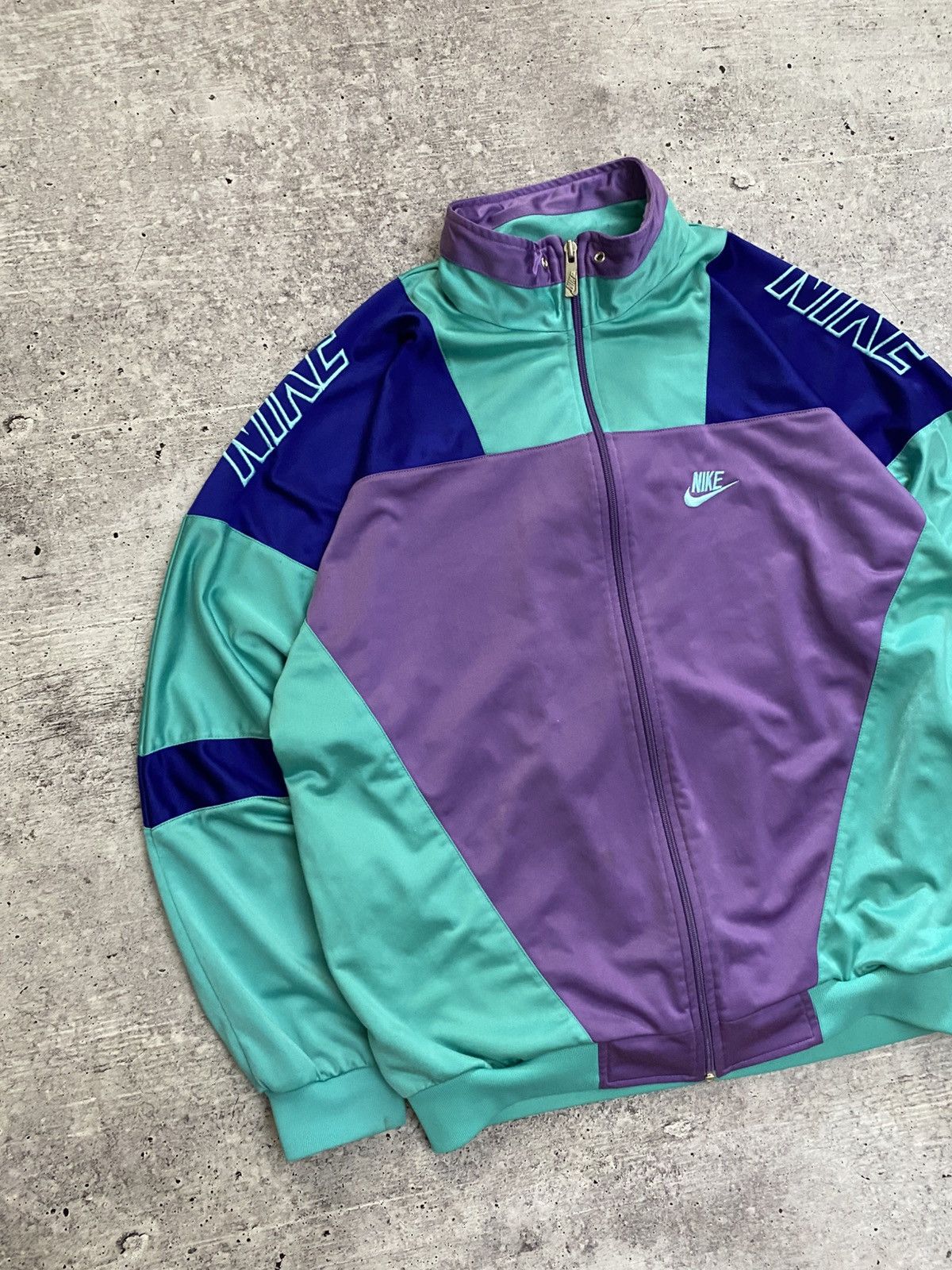 Nike × Vintage 🔥NIKE VINTAGE TRACK JACKET Size US M / EU 48-50 / 2 - 4 Thumbnail
