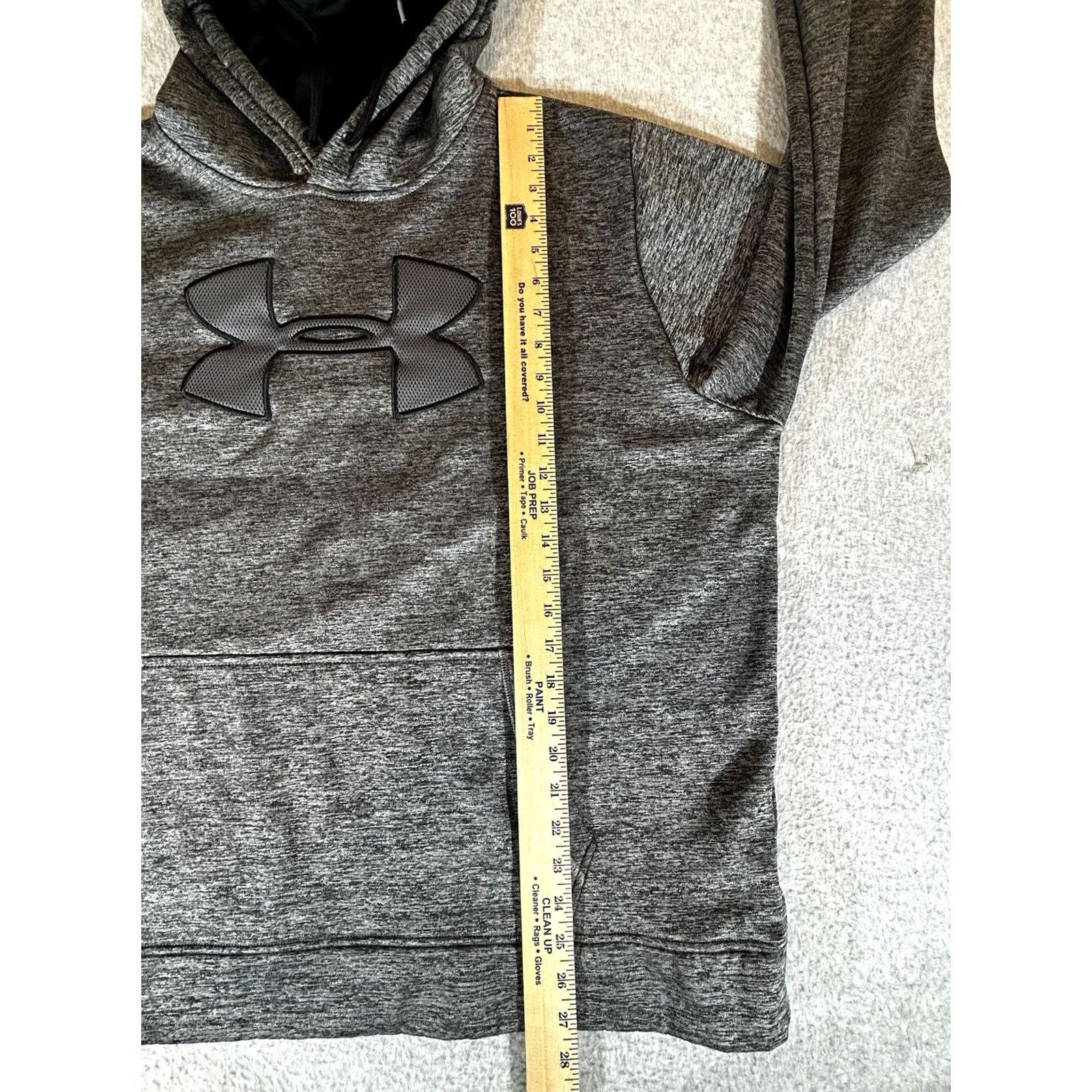 Under Armour Under Armour Hoodie Mens 2XL Gray ColdGear Pullover Fleece Sweatshirt Storm XXL Size US XXL / EU 58 / 5 - 6 Thumbnail