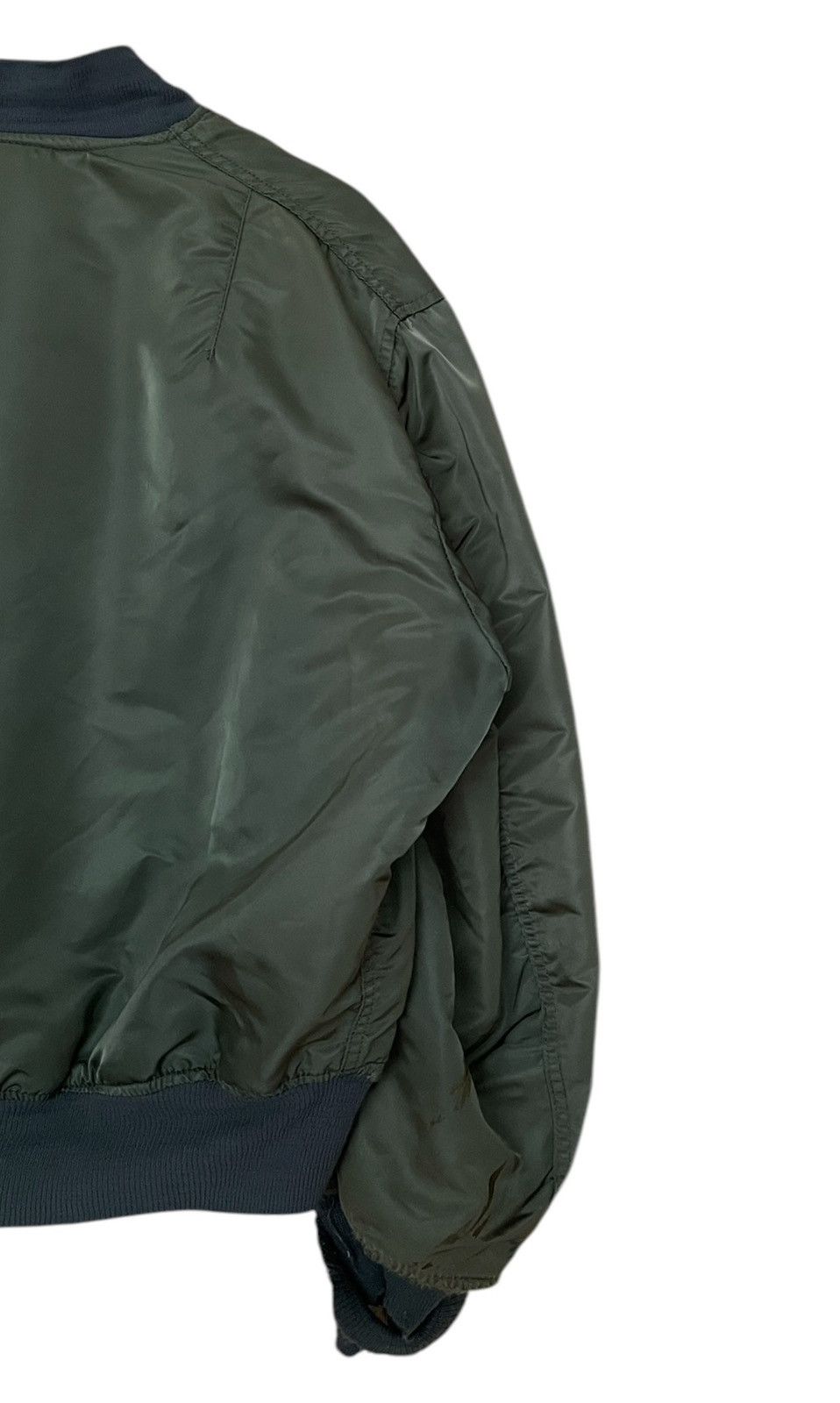 Alpha Industries Vintage Alpha Industries MA-1 Fly Jacket 1980s Size US XL / EU 56 / 4 - 8 Thumbnail