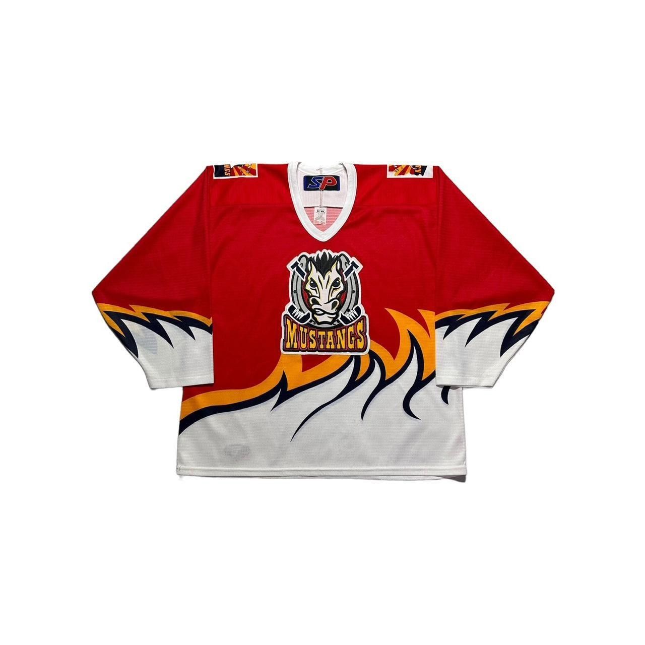 Ccm × NHL × Vintage Vintage Phoenix Mustangs Hockey Jersey Size US L / EU 52-54 / 3 - 1 Thumbnail