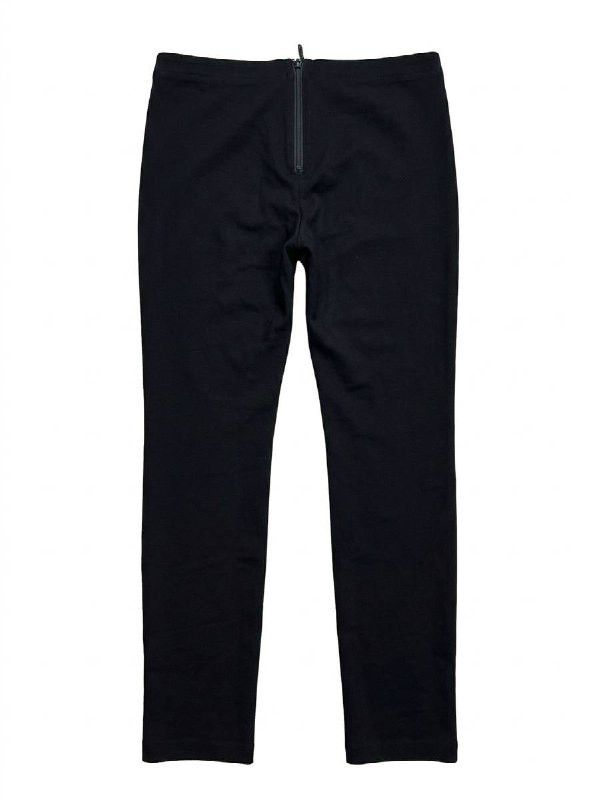 Other OLSEN Genuine Leather Front Tapered Pants Black US 12 Size 34" / US 12 / IT 48 - 2 Thumbnail
