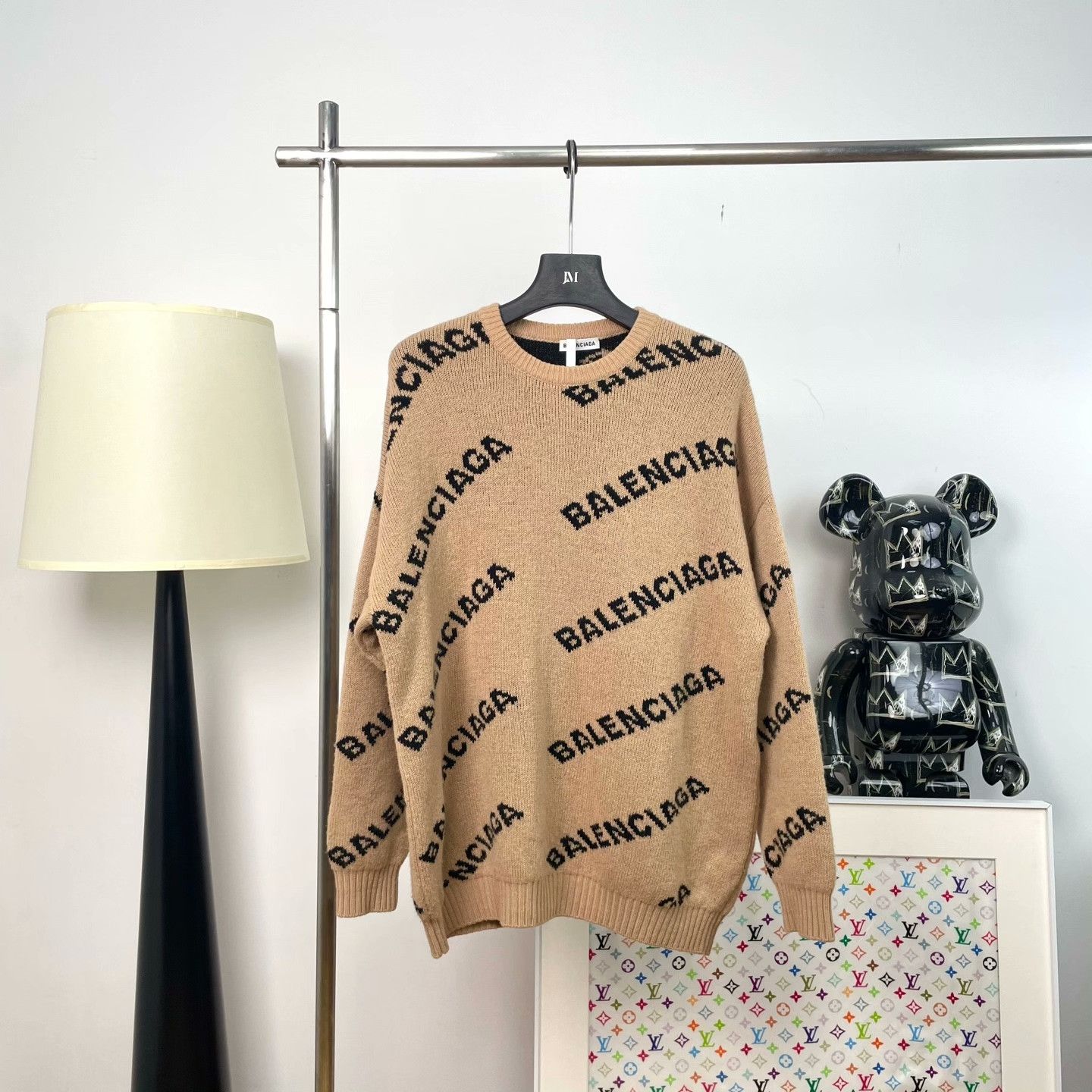 Balenciaga Balenciaga Retro Wool Sweater m Men Size US M / EU 48-50 / 2 - 1 Thumbnail